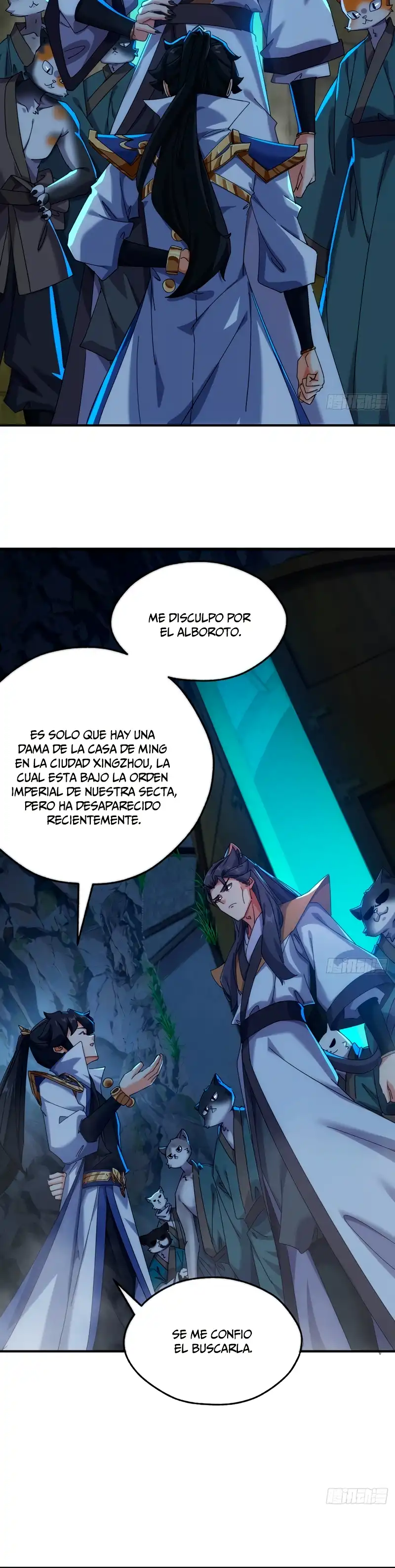 ¡Por favor mata al demonio! ¡Joven maestro! —  Capítulo 54 — 22