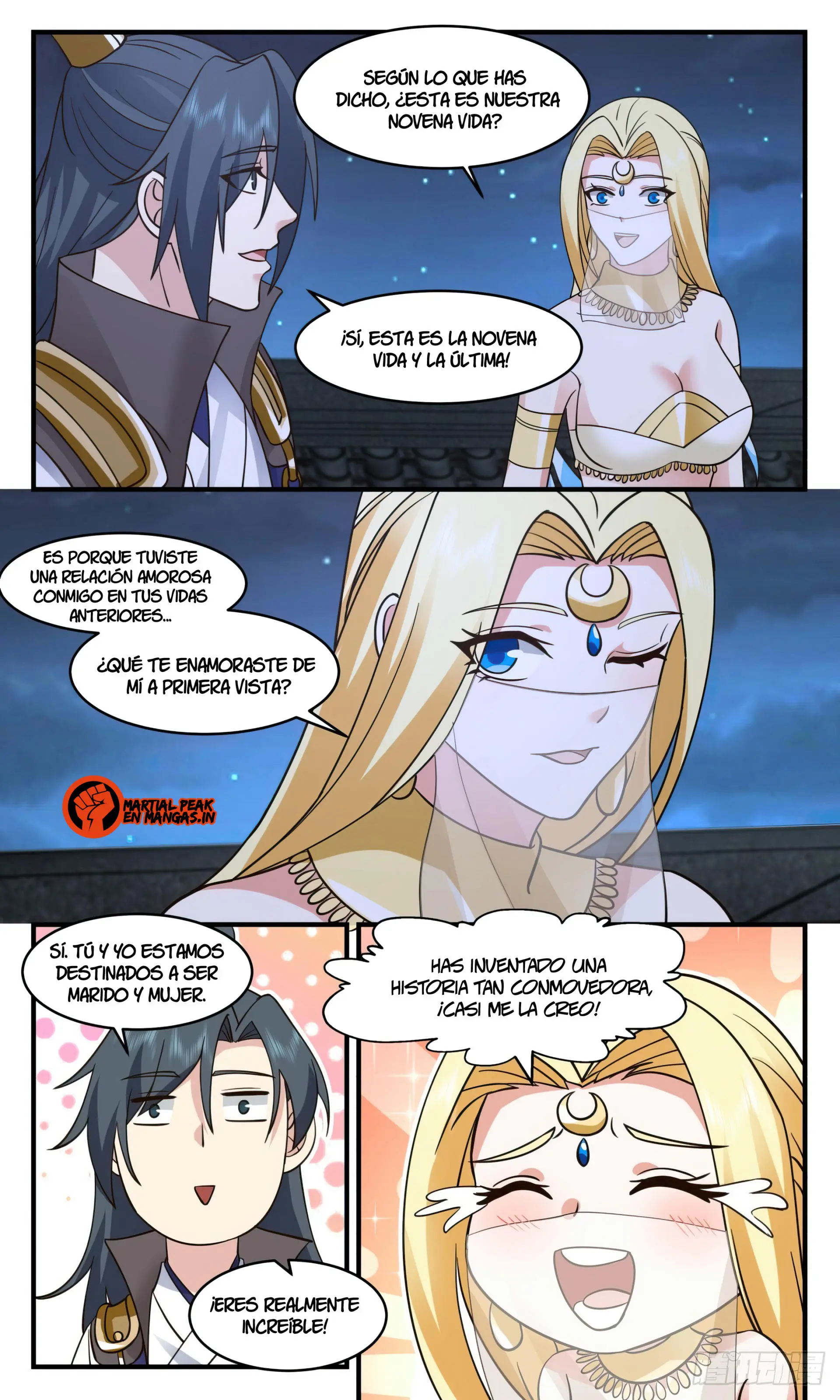 La Cumbre del Arte Marcial — Capítulo 2994 — 9