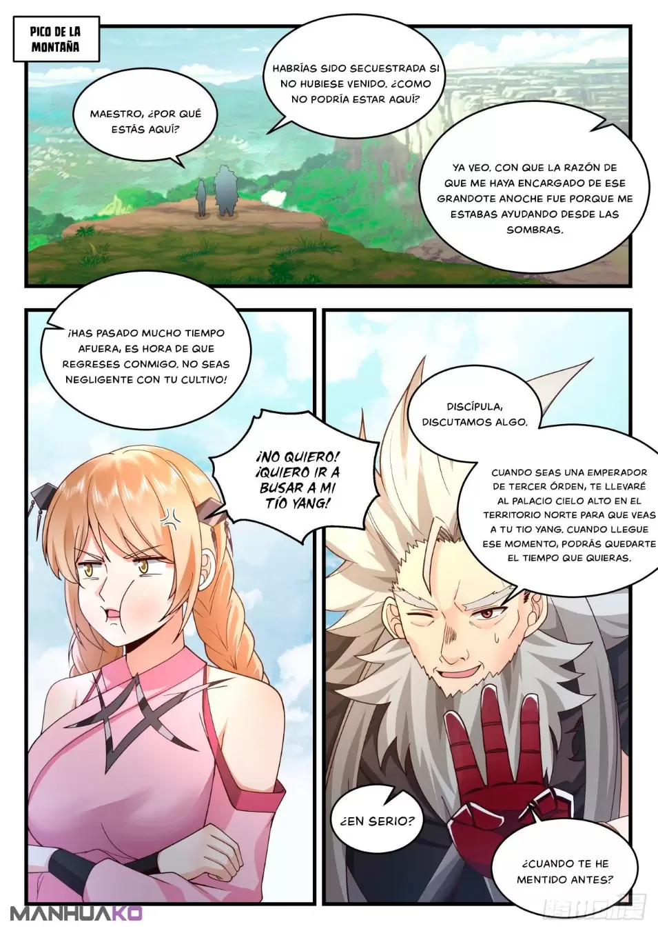 La Cumbre del Arte Marcial — Capítulo 2119 — 12