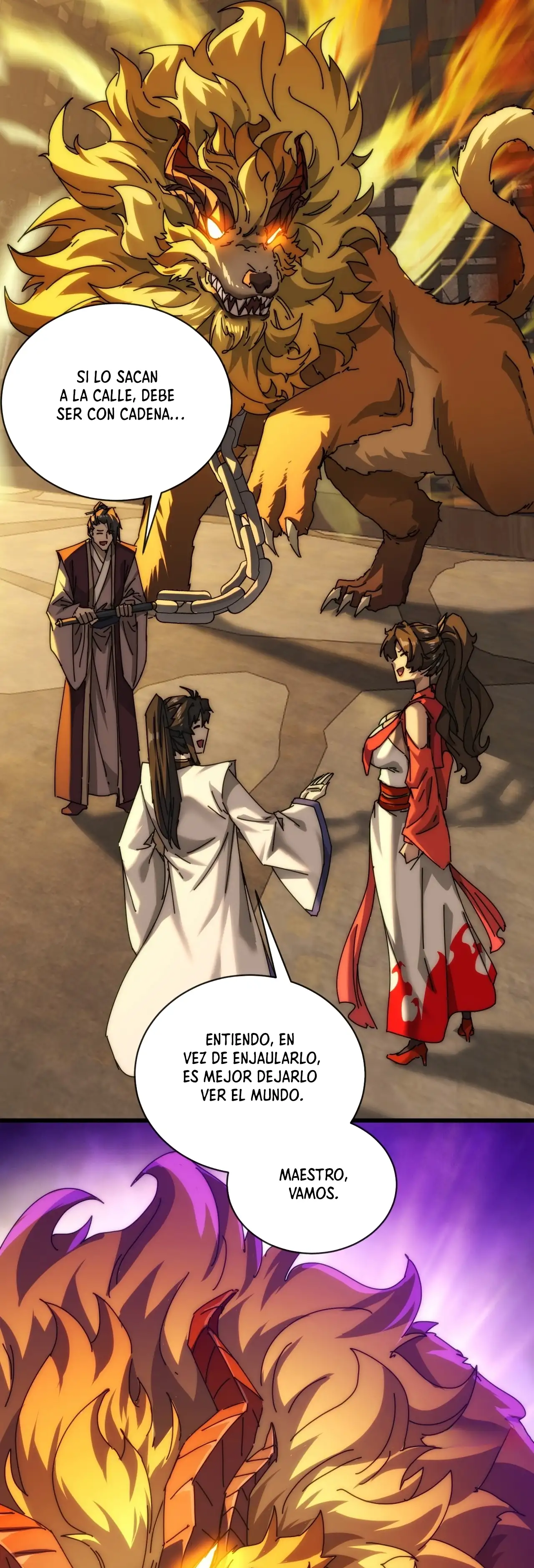 ¡Por favor mata al demonio! ¡Joven maestro! —  Capítulo 101 — 13