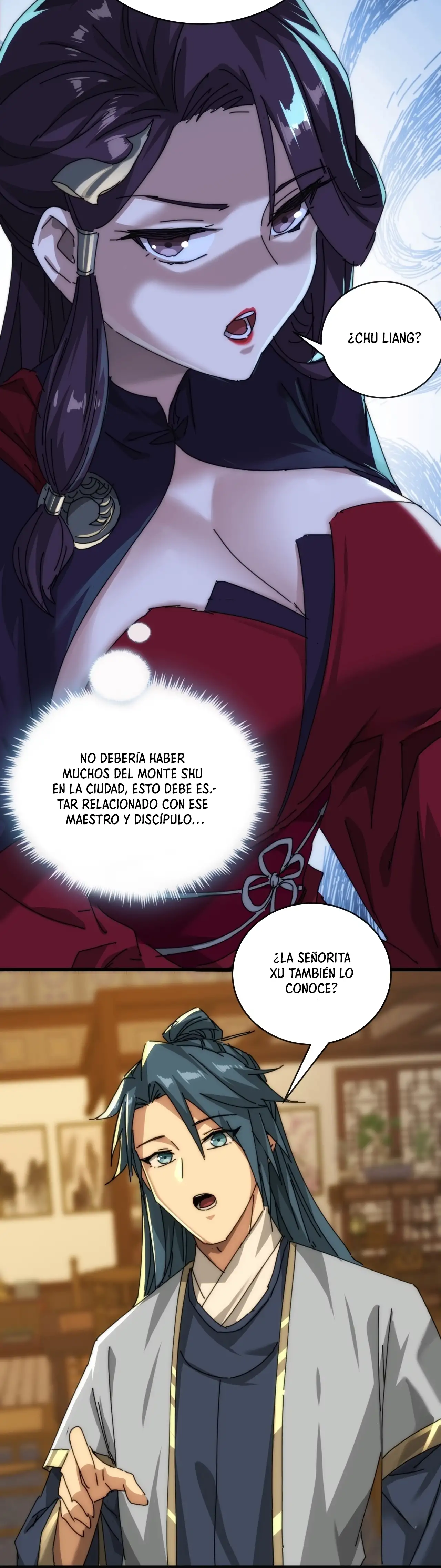 ¡Por favor mata al demonio! ¡Joven maestro! —  Capítulo 101 — 37