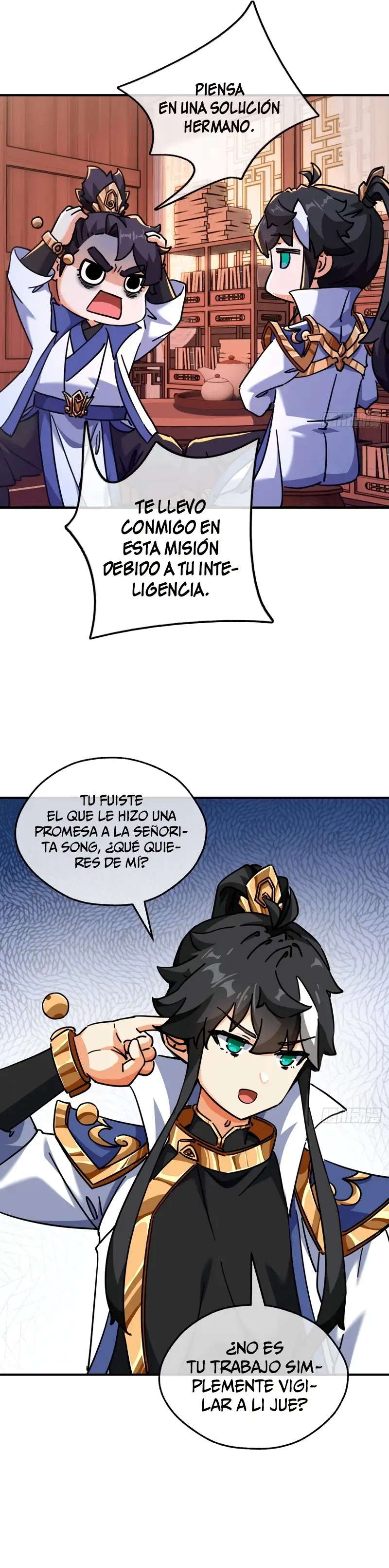 ¡Por favor mata al demonio! ¡Joven maestro! —  Capítulo 33 — 3