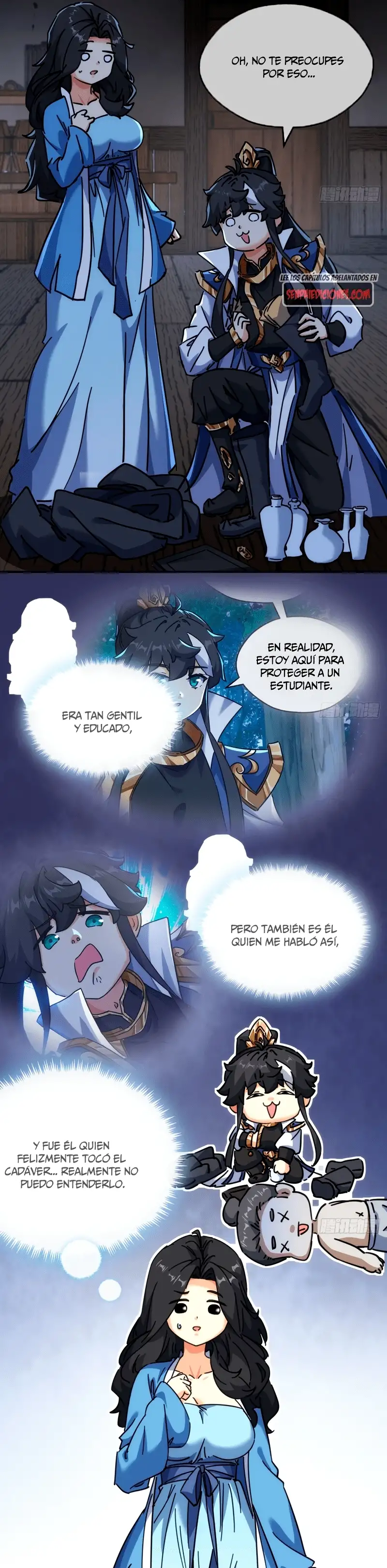 ¡Por favor mata al demonio! ¡Joven maestro! —  Capítulo 45 — 4