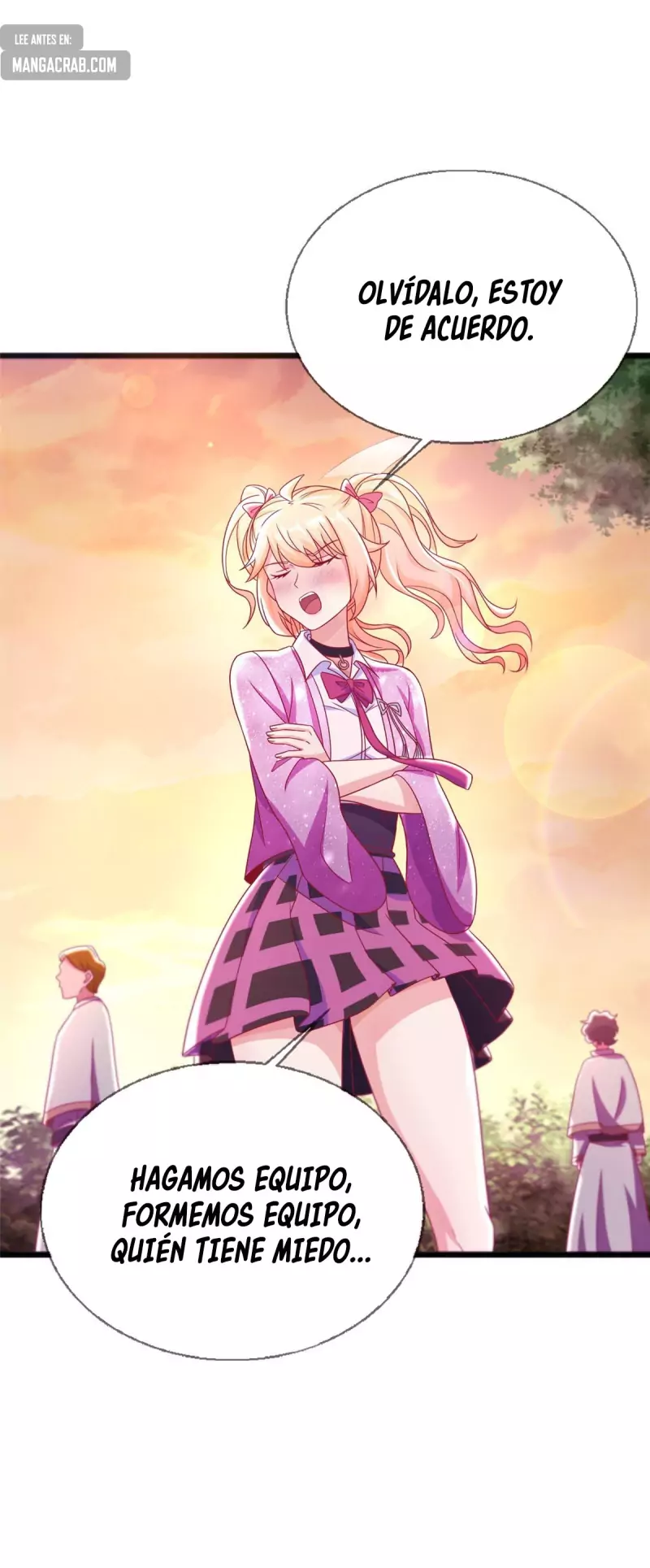 Mi Senpai Sabe Usar Magia — Capítulo 43 — 46