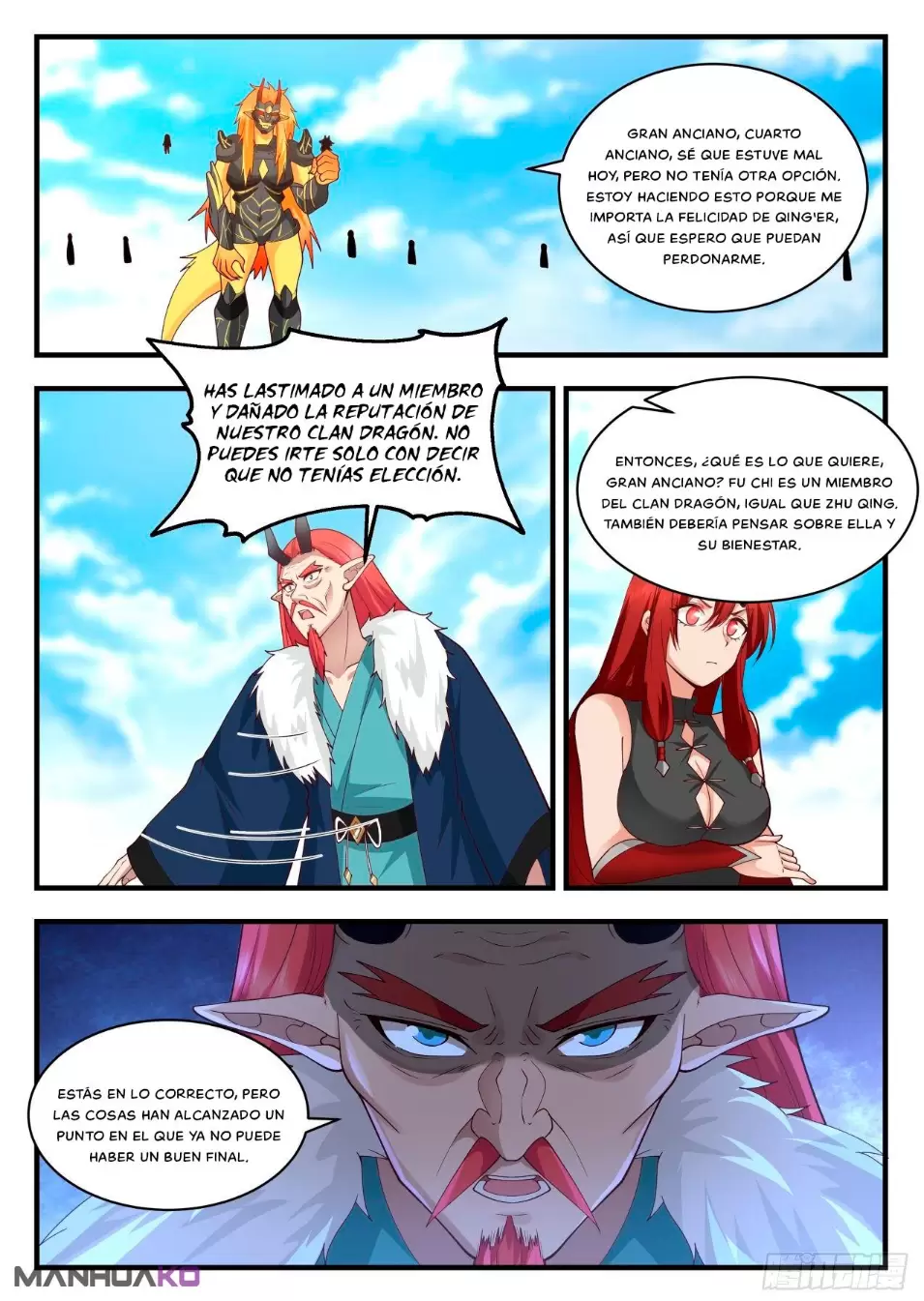 La Cumbre del Arte Marcial — Capítulo 2139 — 9