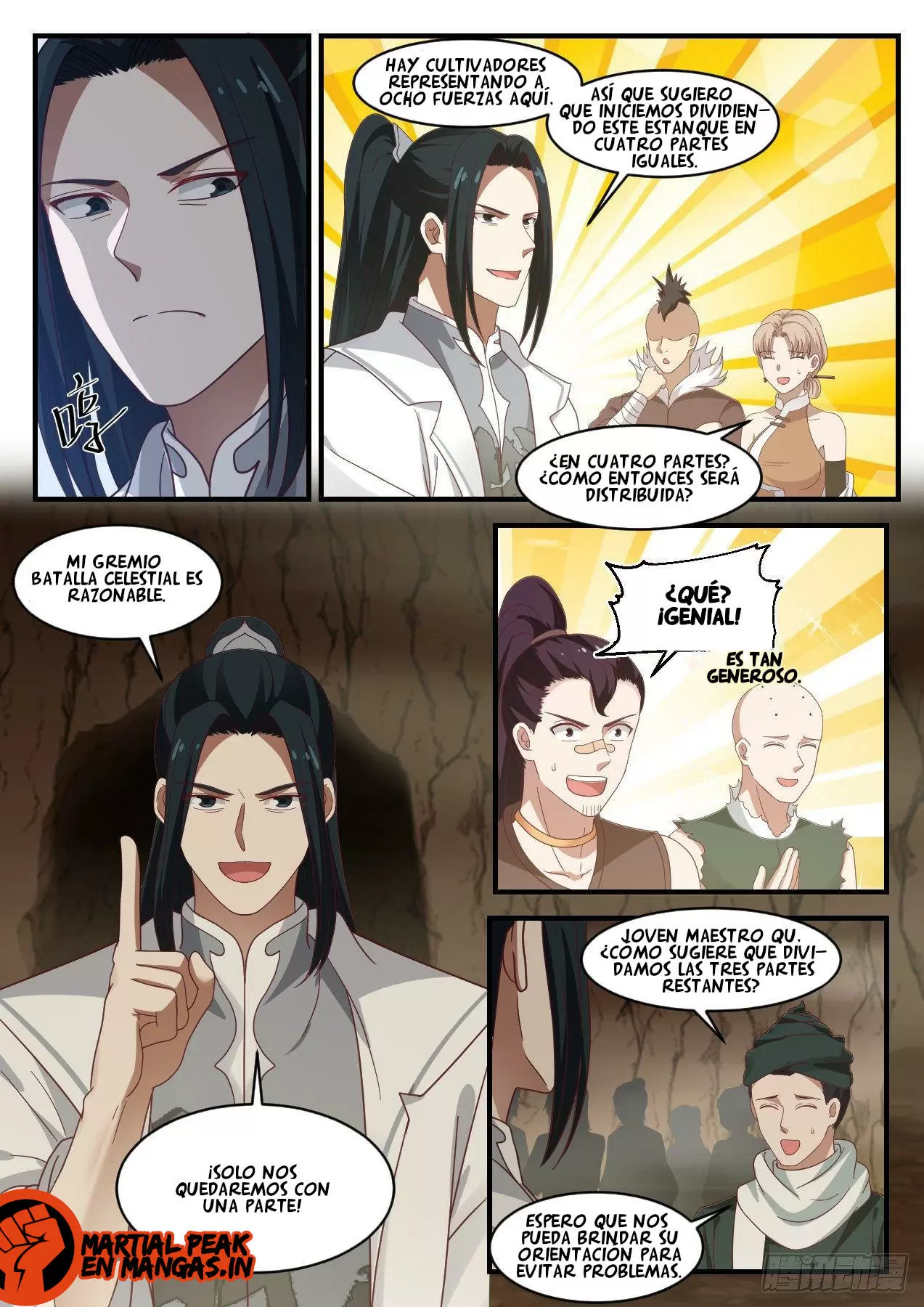 La Cumbre del Arte Marcial — Capítulo 1091 — 6