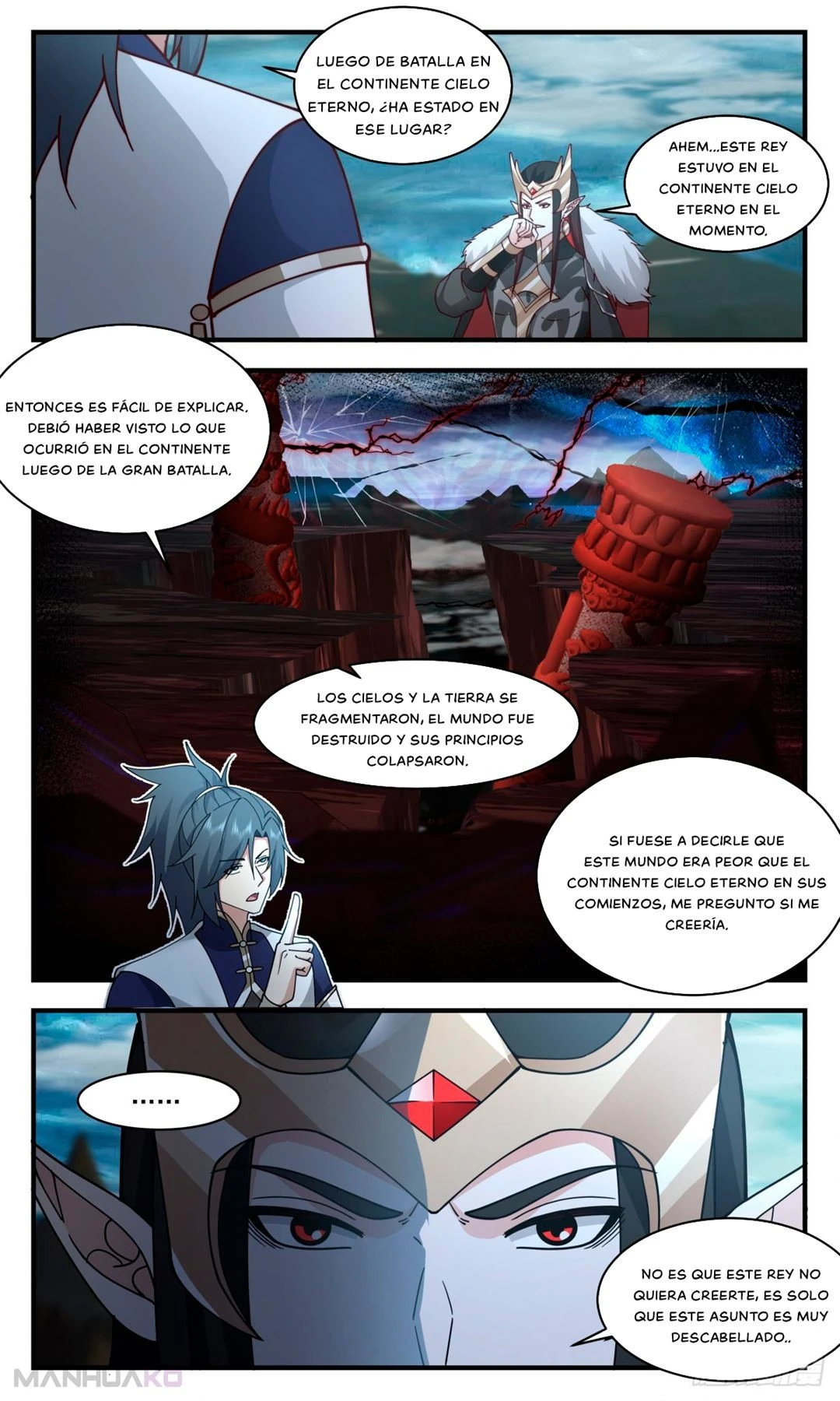 La Cumbre del Arte Marcial — Capítulo 2450 — 5