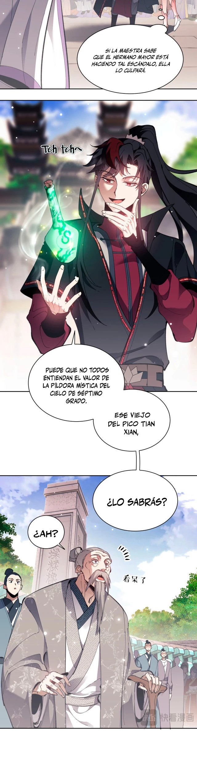 Maestra, este Discípulo Villano no puede ser el Hijo Sagrado — Capítulo 6 — 5