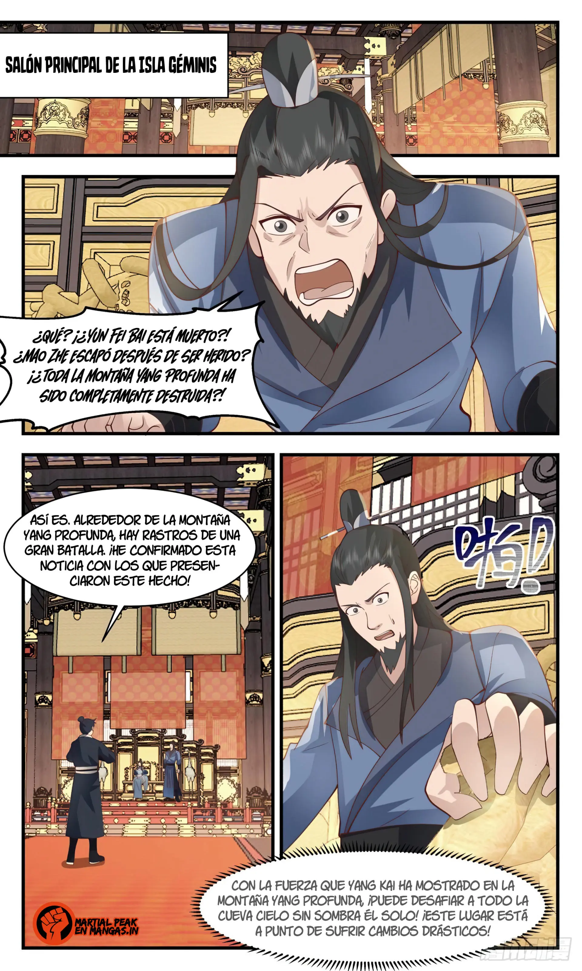 La Cumbre del Arte Marcial — Capítulo 2794 — 4