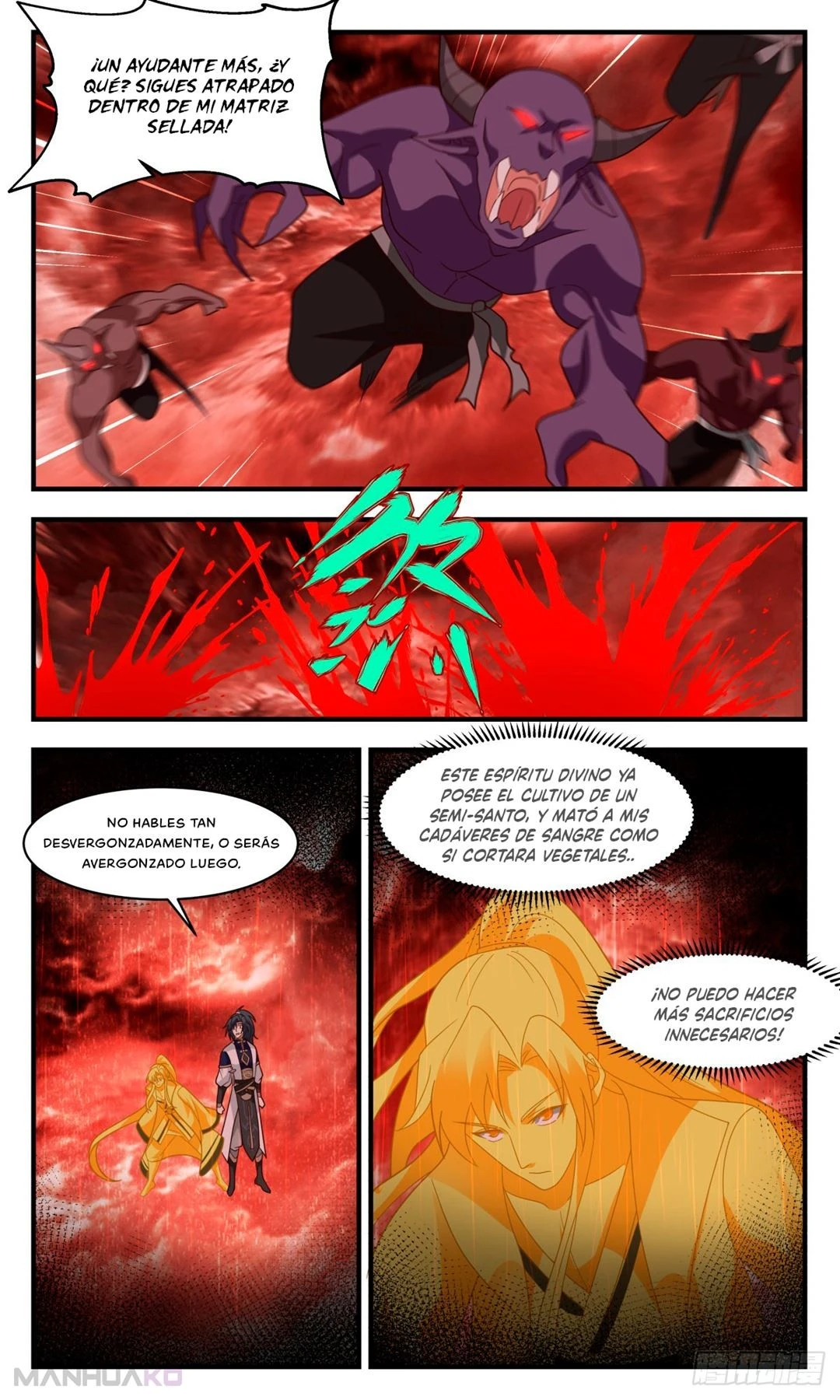 La Cumbre del Arte Marcial — Capítulo 2427 — 8