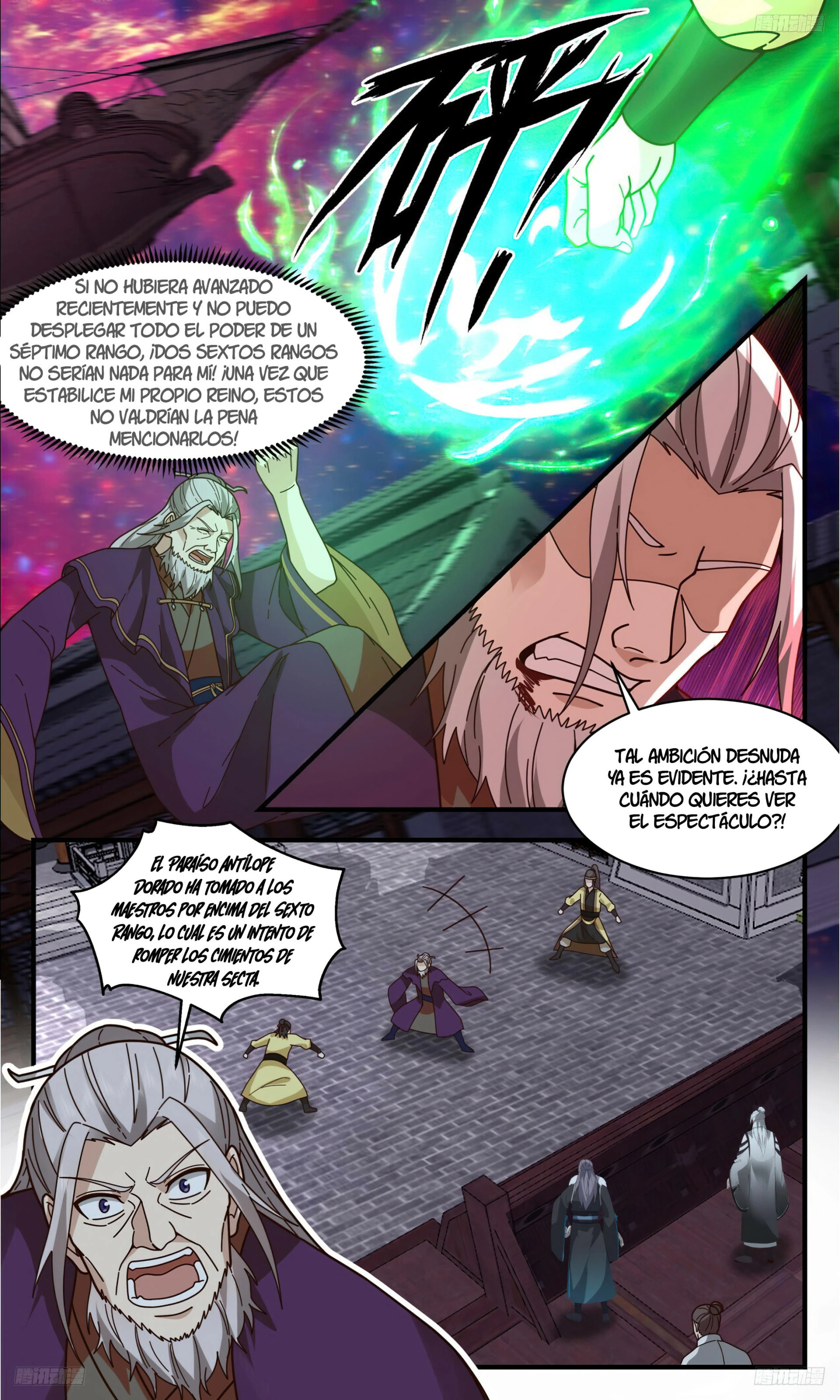 La Cumbre del Arte Marcial — Capítulo 3308 — 10