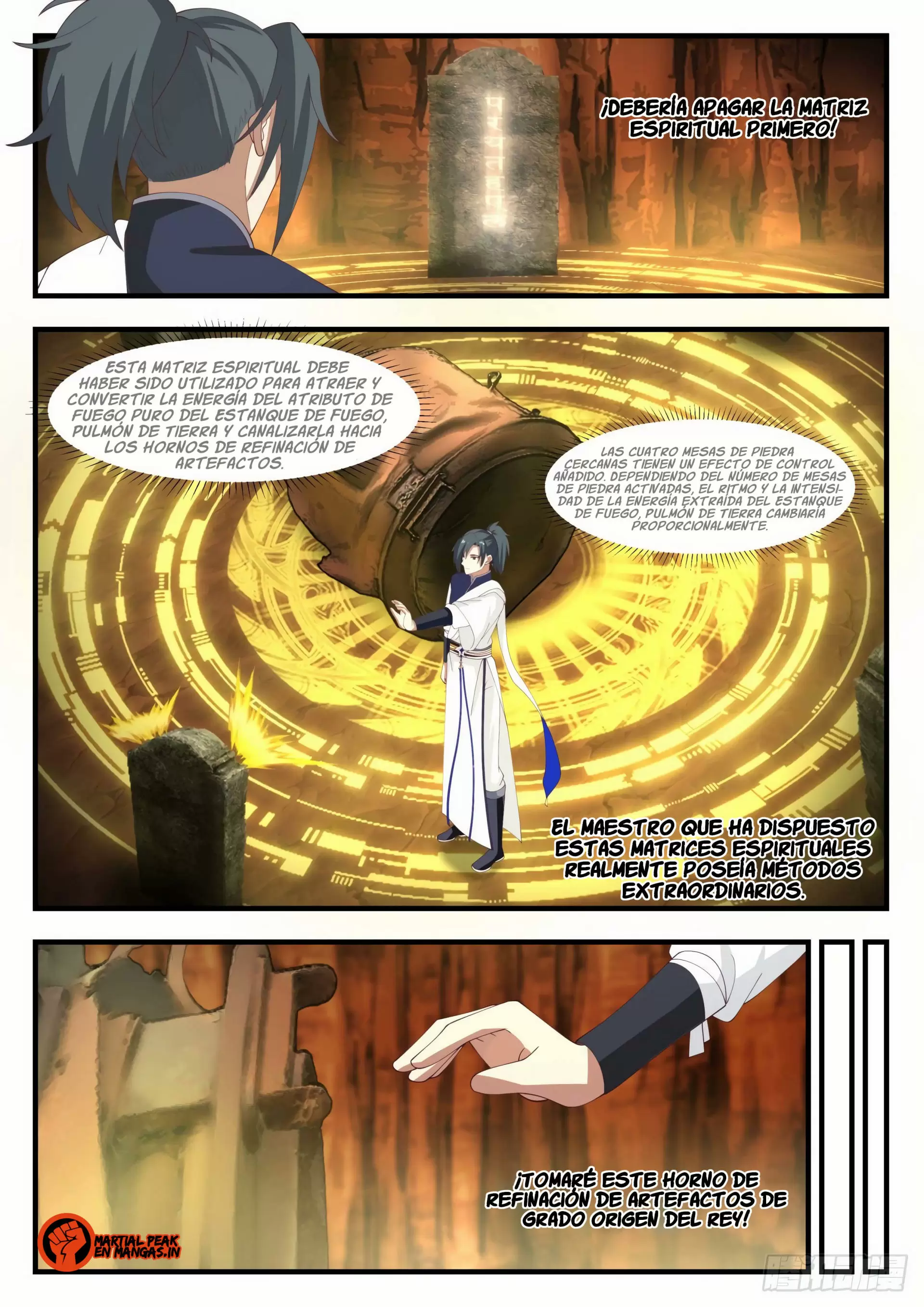 La Cumbre del Arte Marcial — Capítulo 1142 — 3