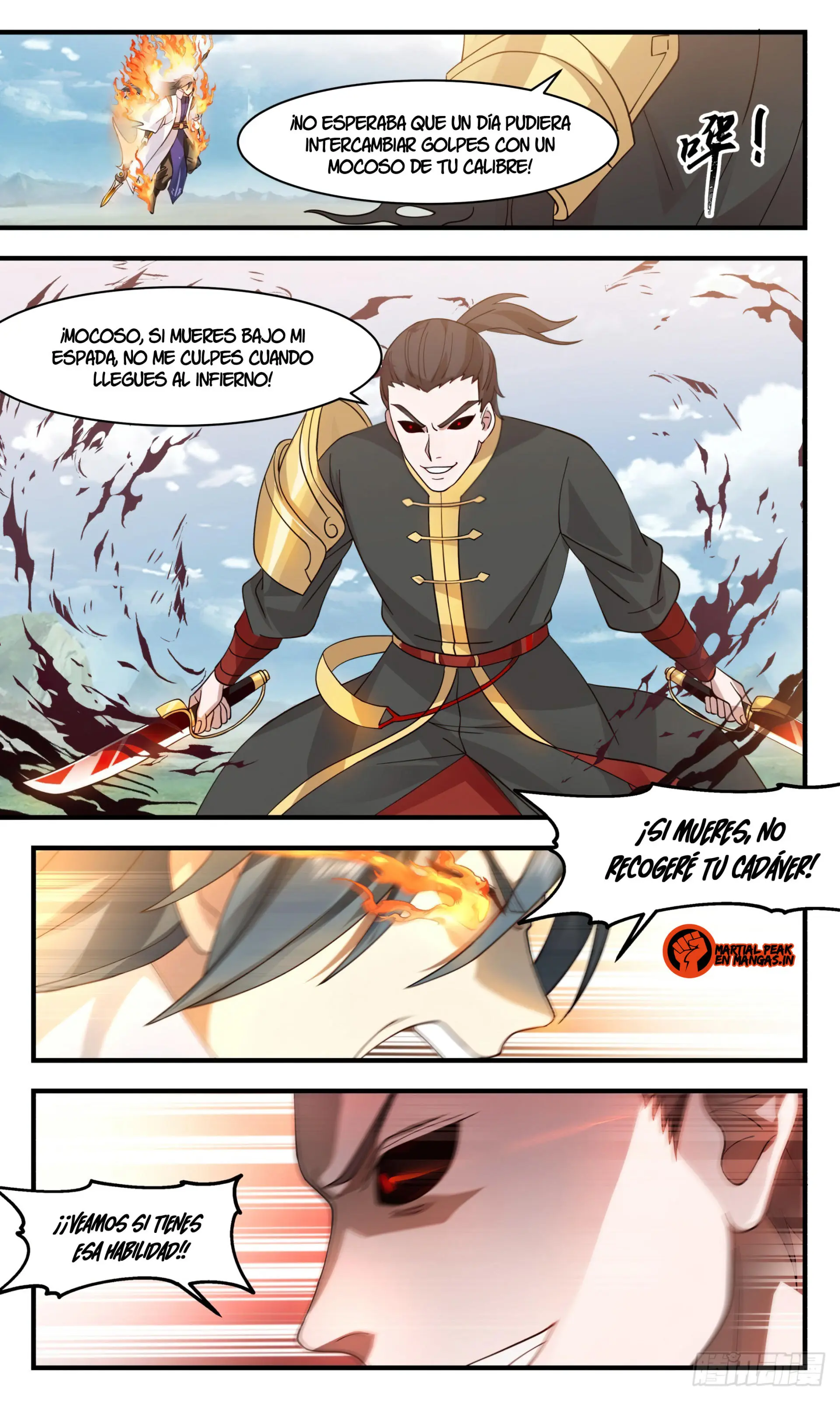 La Cumbre del Arte Marcial — Capítulo 2741 — 6