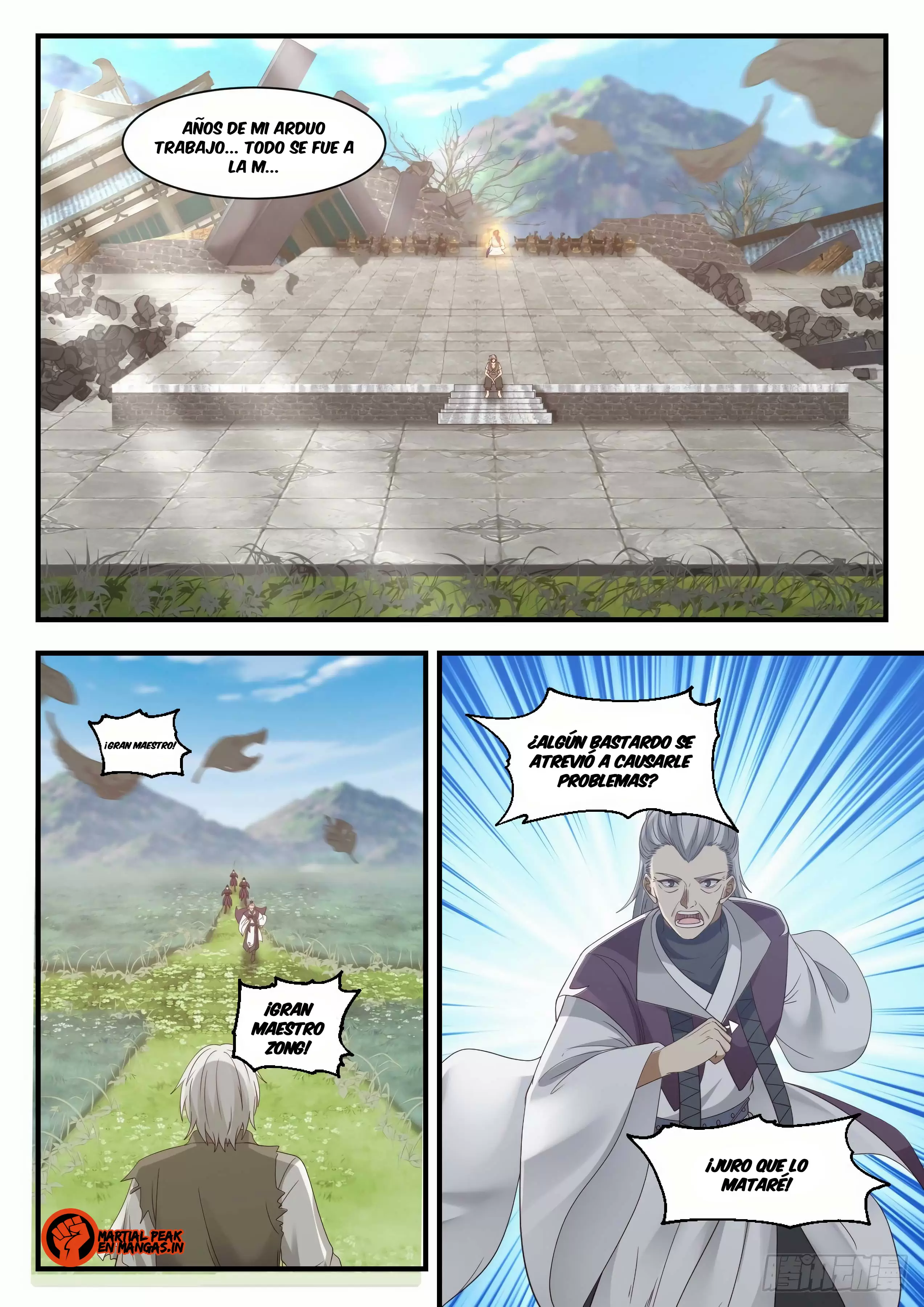 La Cumbre del Arte Marcial — Capítulo 957  — ¡Hecho! — 10