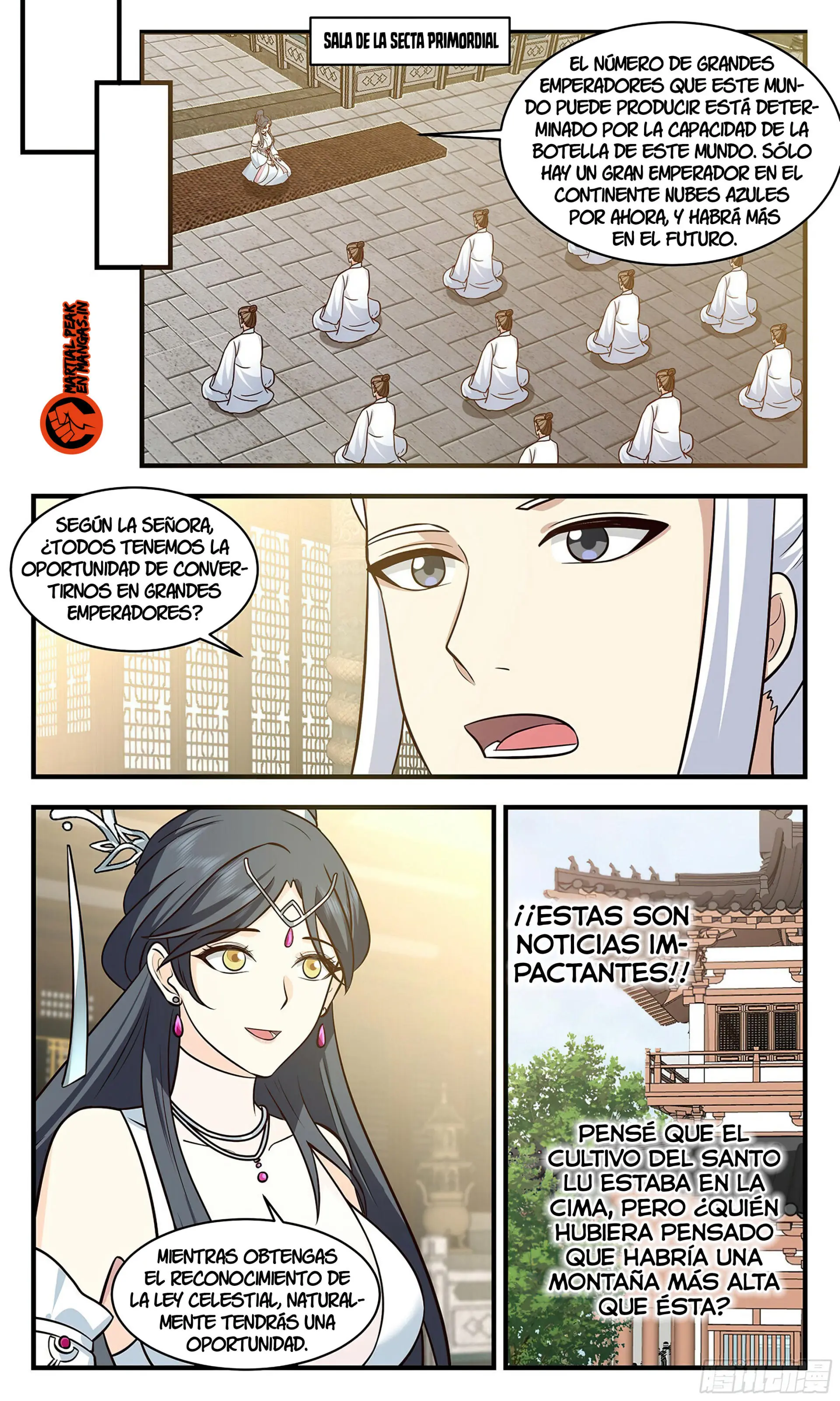 La Cumbre del Arte Marcial — Capítulo 2881 — 8