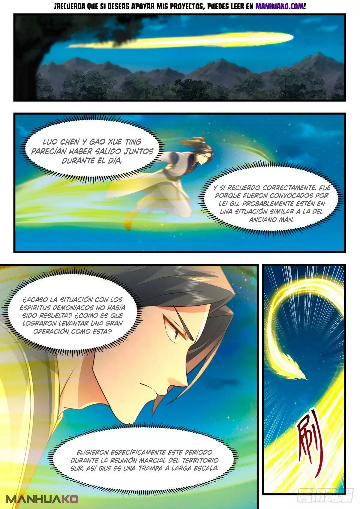 La Cumbre del Arte Marcial — Capítulo 2261 — 3