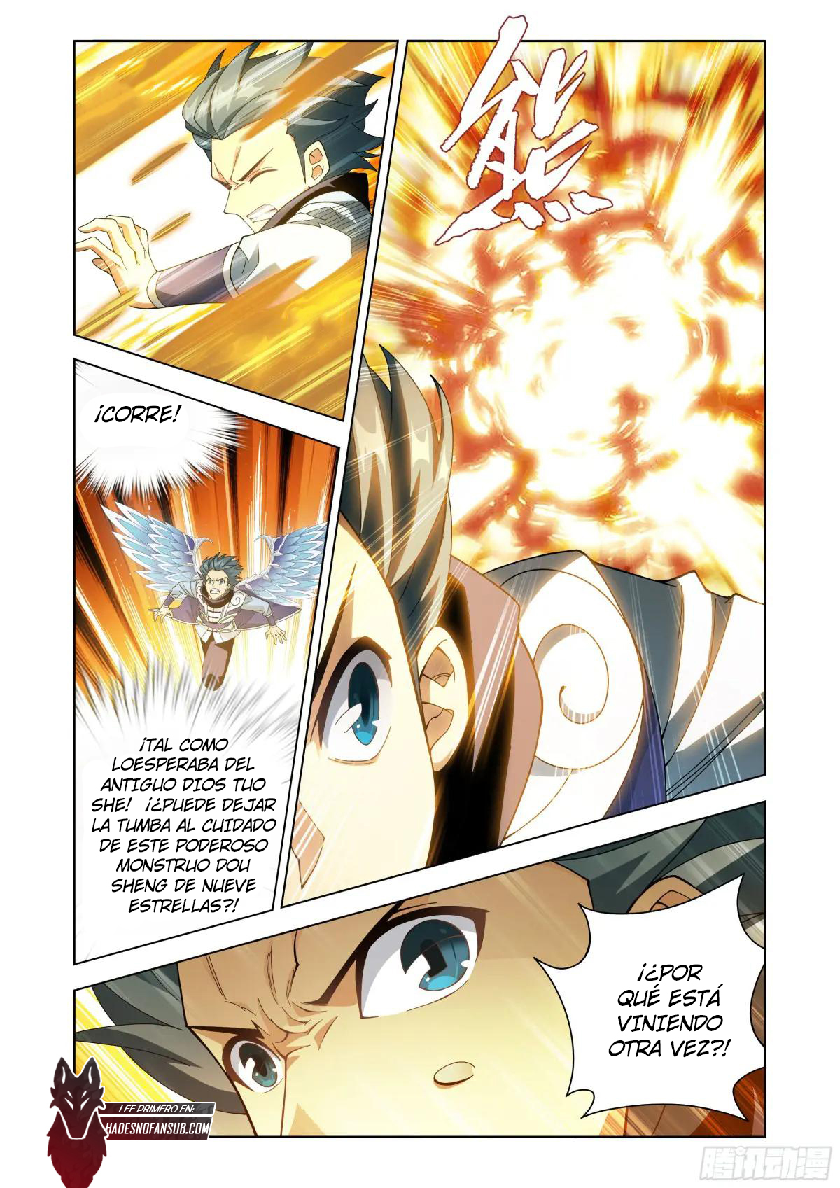 Rompiendo los Cielos en Combate — Capítulo 457 — 7