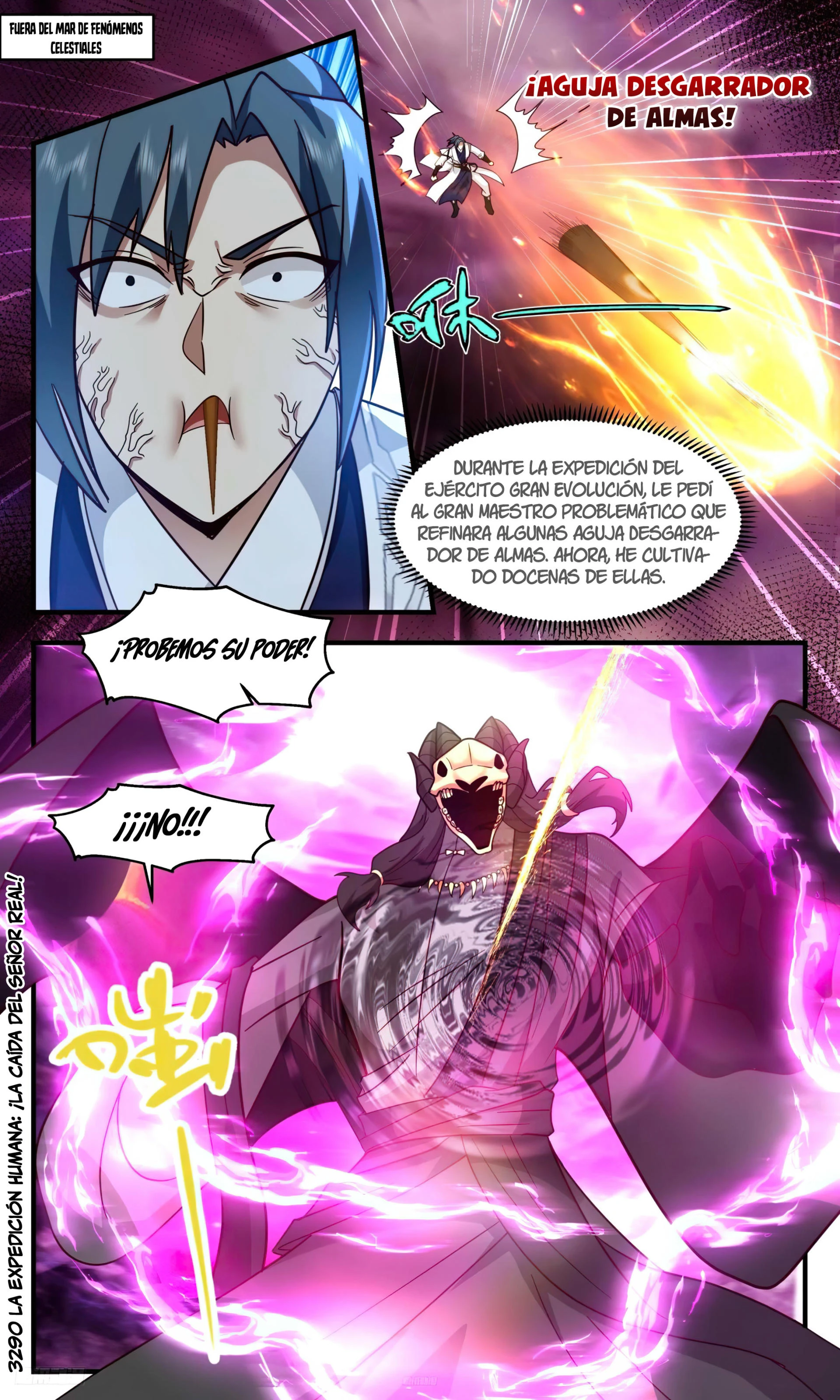 La Cumbre del Arte Marcial — Capítulo 3290 — 2