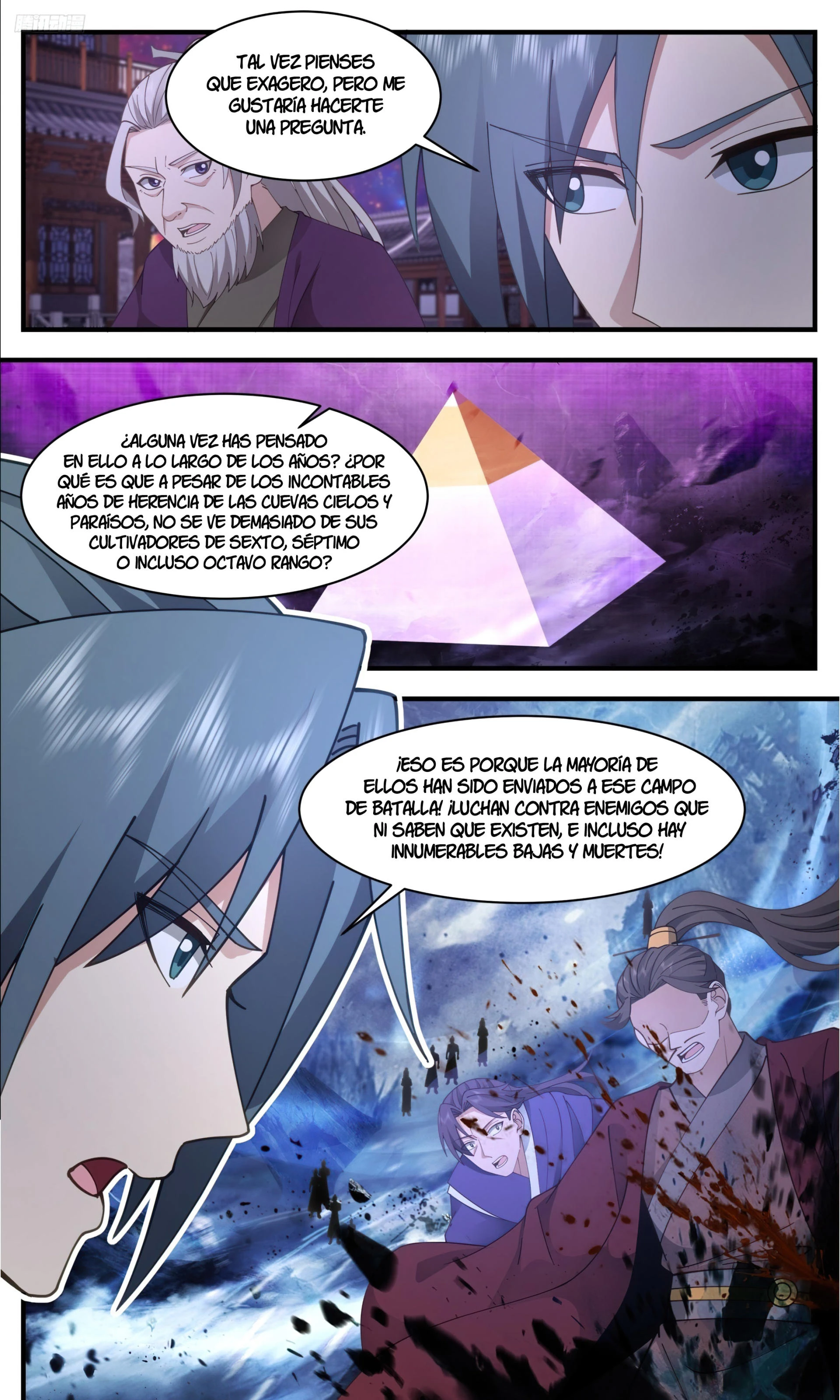 La Cumbre del Arte Marcial — Capítulo 3309 — 10