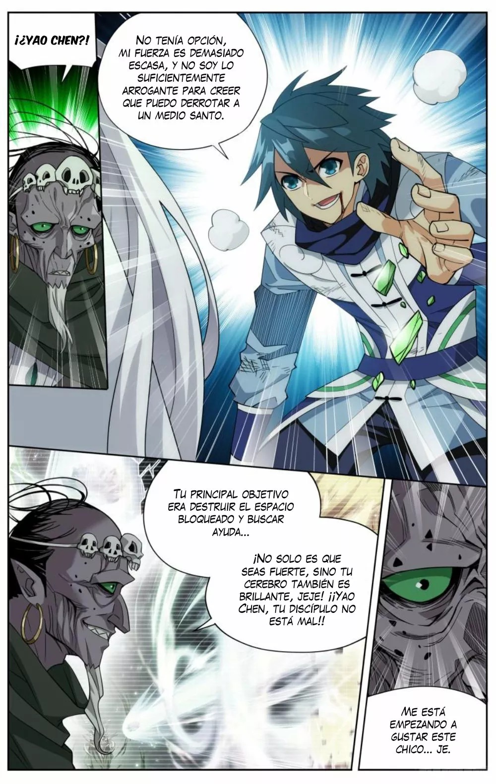 Rompiendo los Cielos en Combate — Capítulo 376 — 14