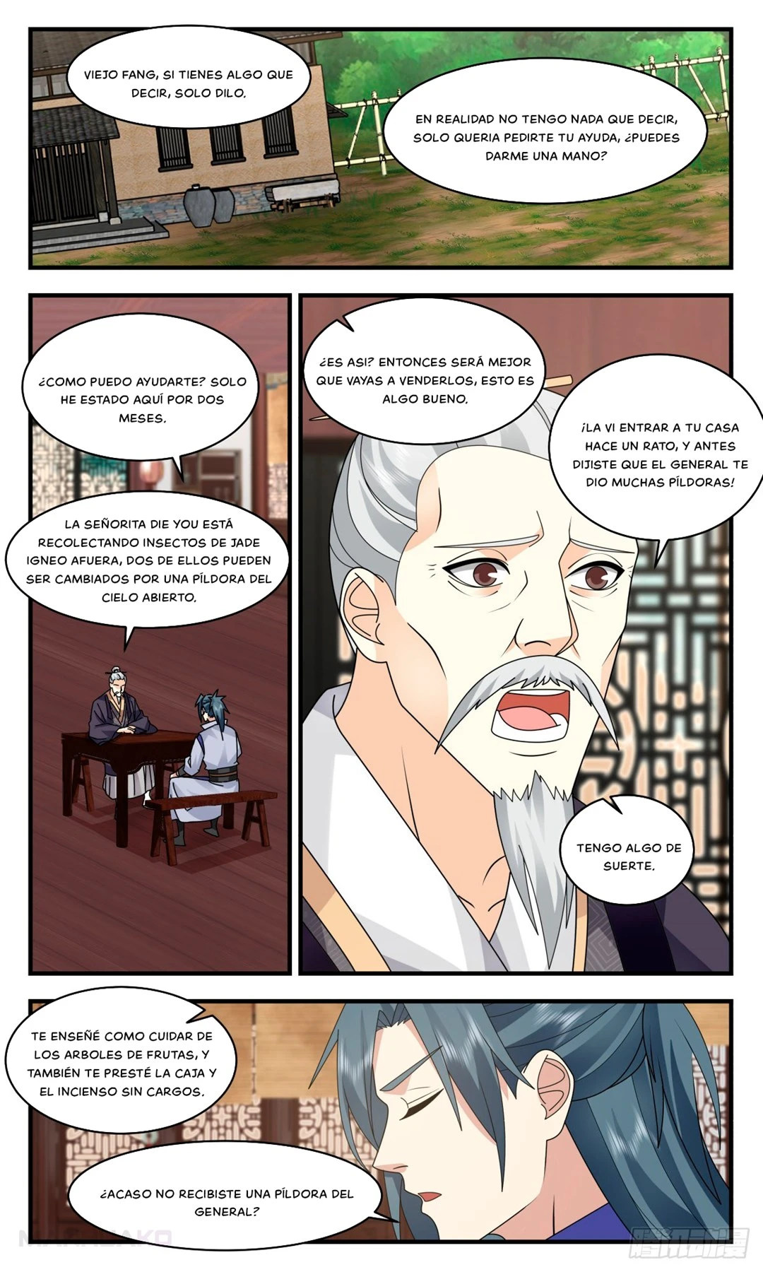 La Cumbre del Arte Marcial — Capítulo 2586 — 9