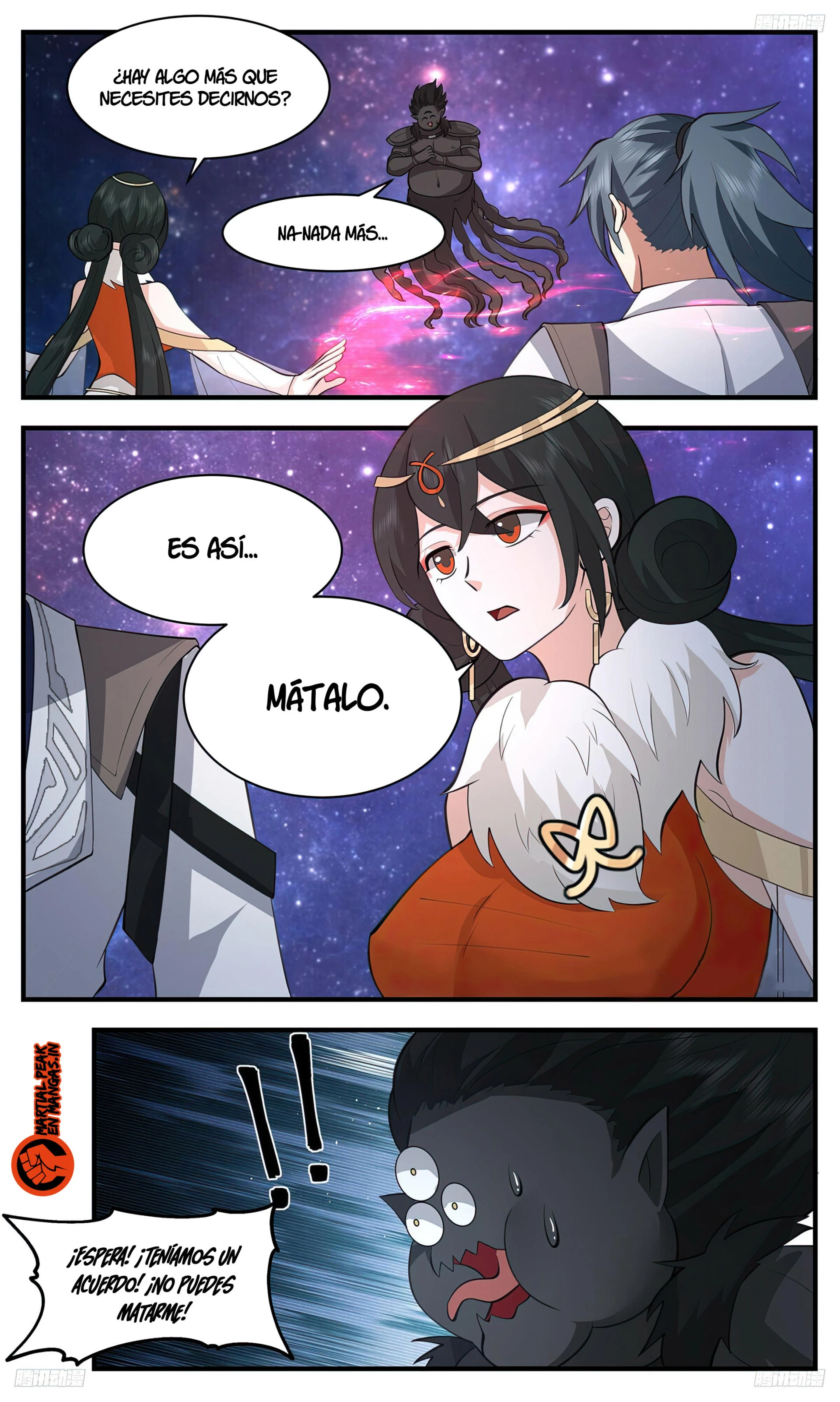 La Cumbre del Arte Marcial — Capítulo 3263 — 8