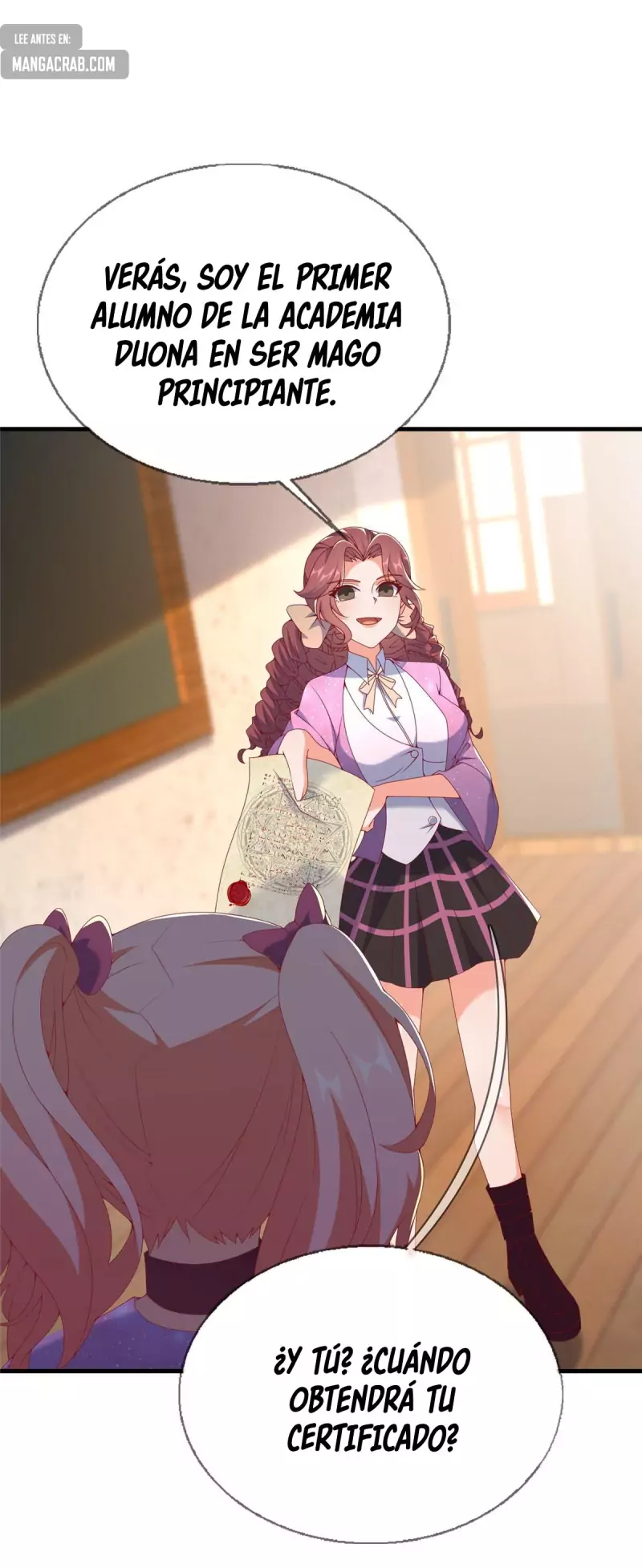 Mi Senpai Sabe Usar Magia — Capítulo 72 — 33