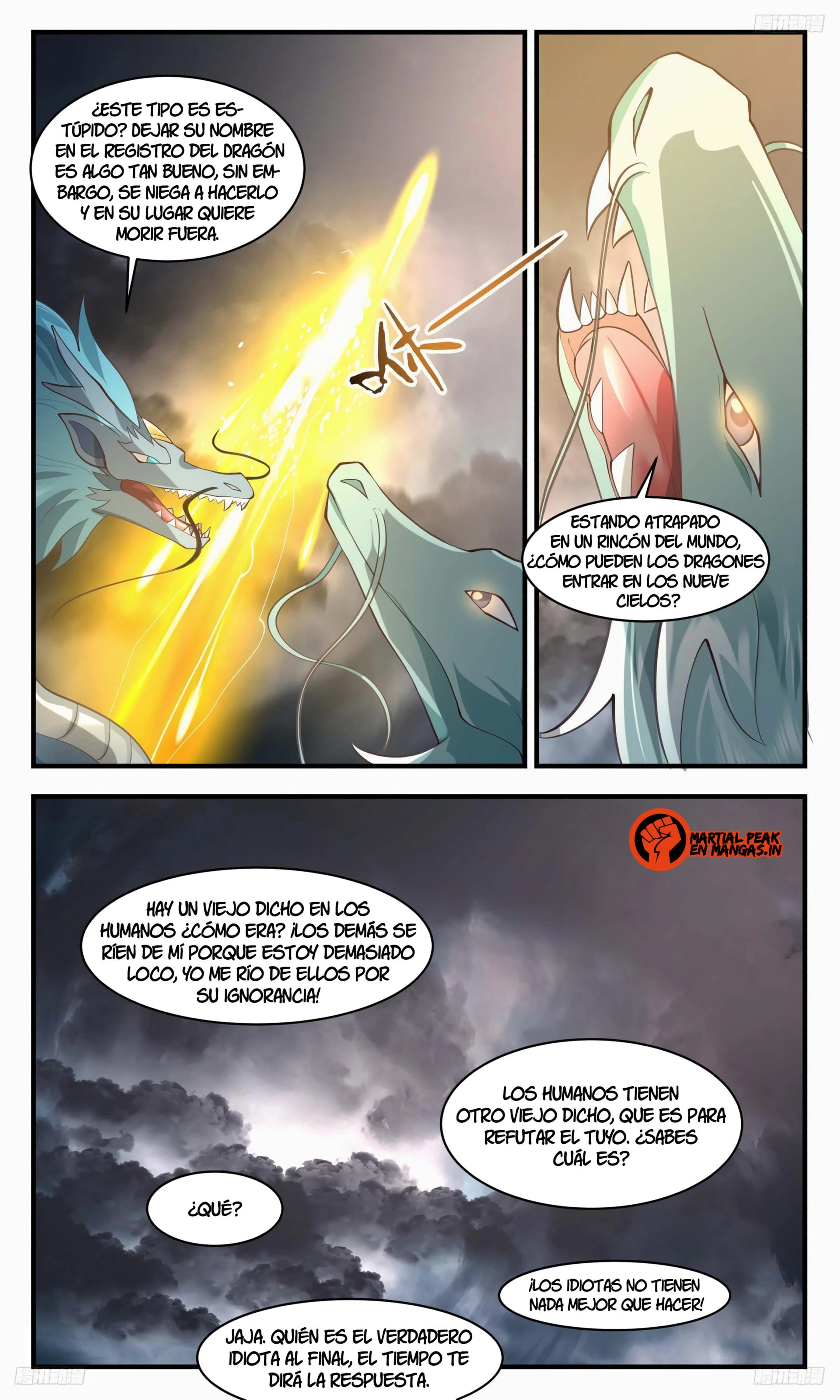 La Cumbre del Arte Marcial — Capítulo 3230 — 11