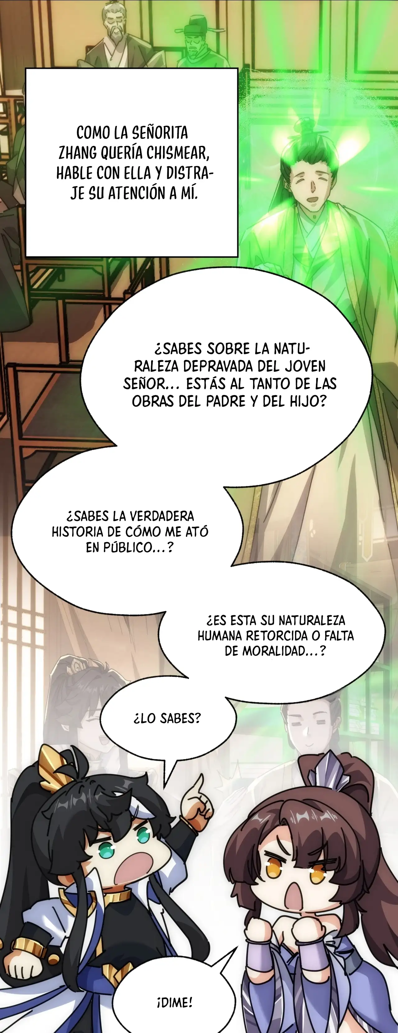 ¡Por favor mata al demonio! ¡Joven maestro! —  Capítulo 90 — 15
