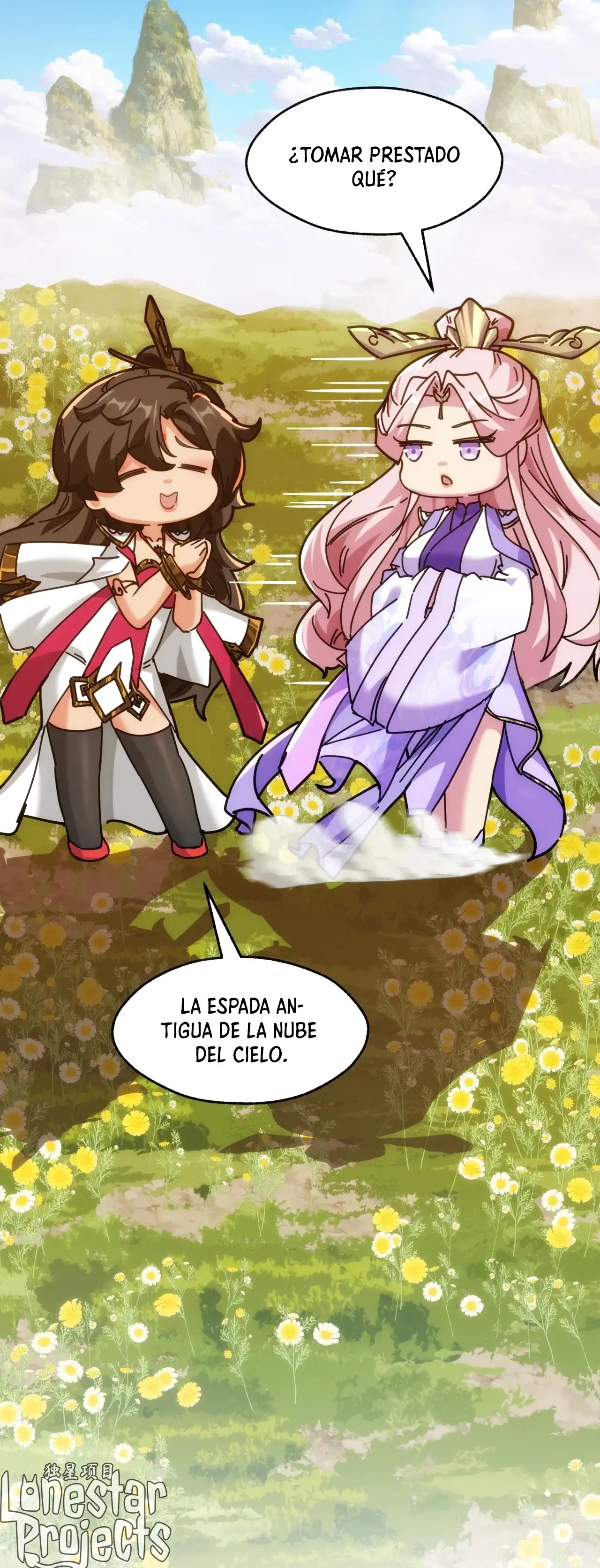 ¡Por favor mata al demonio! ¡Joven maestro! —  Capítulo 90 — 33