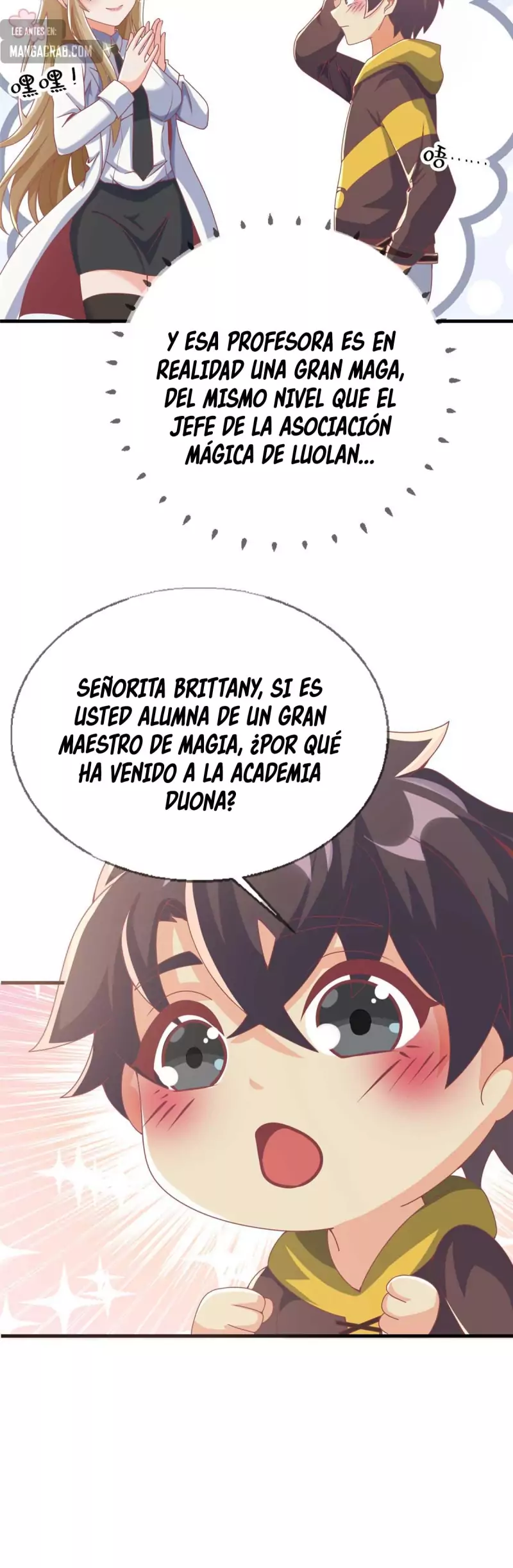 Mi Senpai Sabe Usar Magia — Capítulo 67 — 35