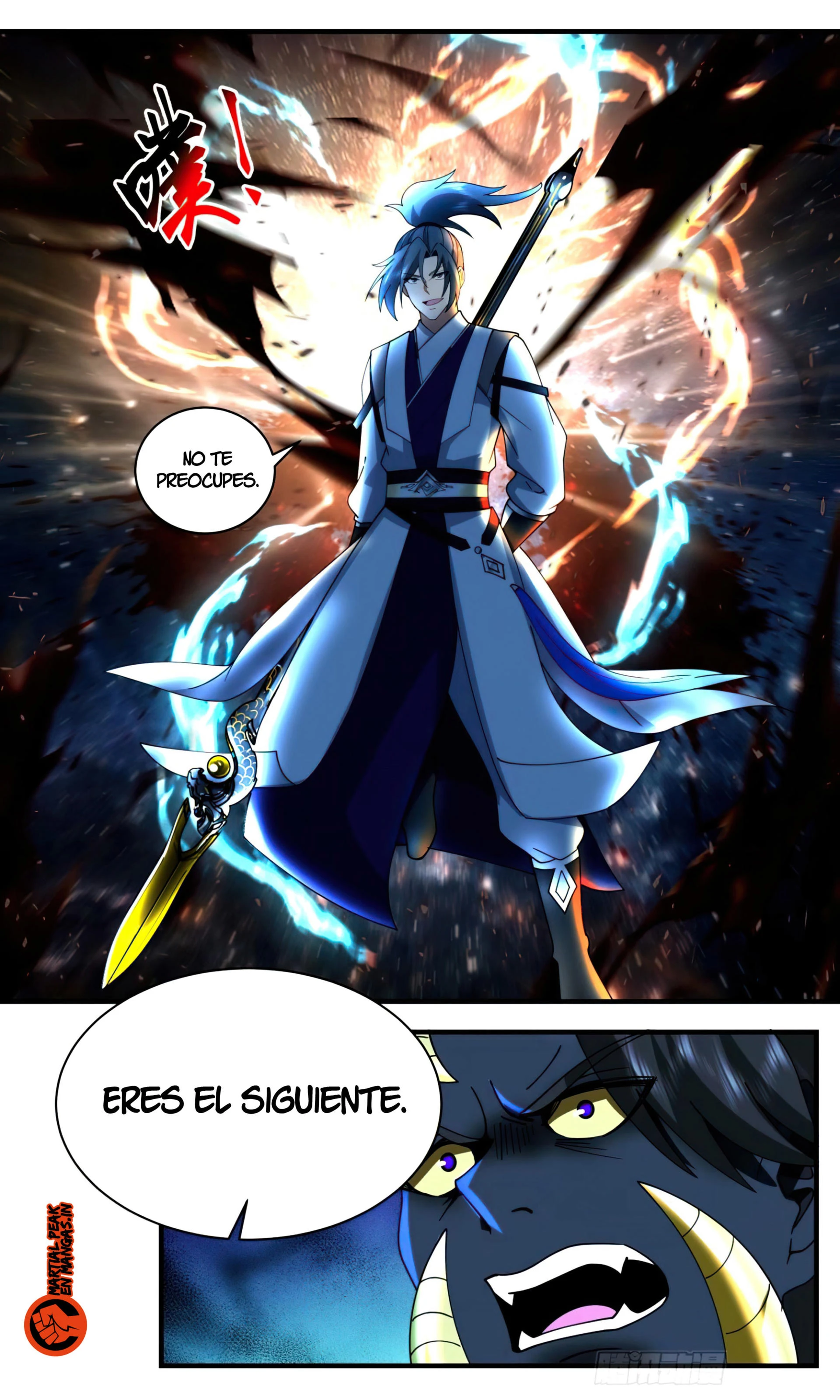 La Cumbre del Arte Marcial — Capítulo 3299 — 3
