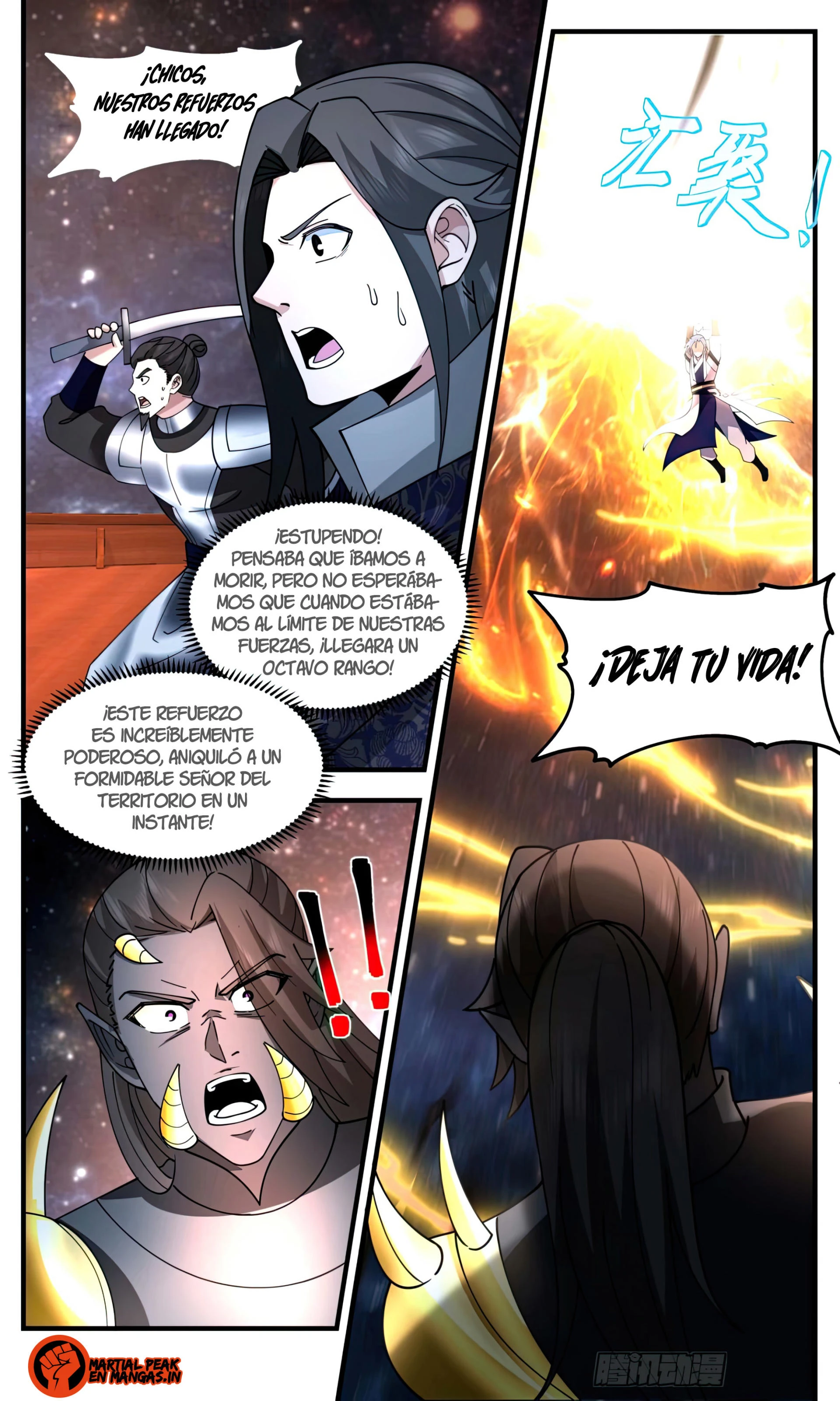 La Cumbre del Arte Marcial — Capítulo 3299 — 4