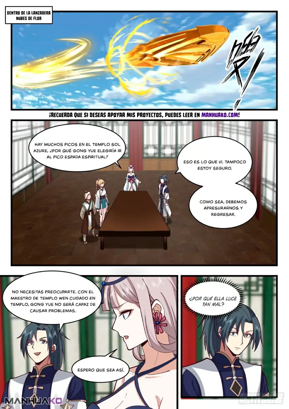 La Cumbre del Arte Marcial — Capítulo 2072 — 2
