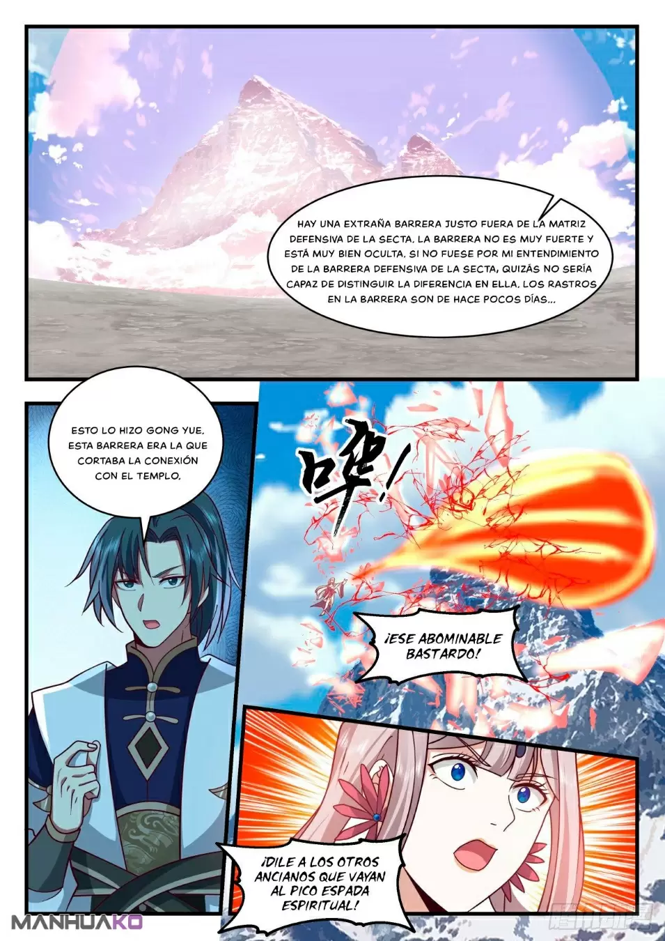 La Cumbre del Arte Marcial — Capítulo 2072 — 8