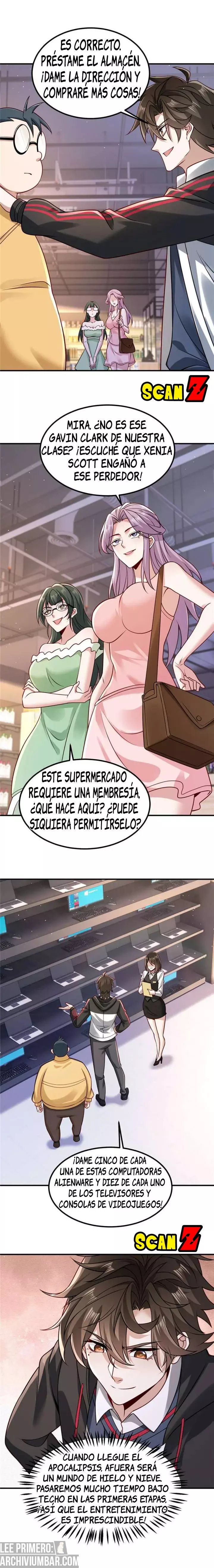 Apocalipsis Helado: Acumulé Suministros por 100 Mil Millones —  Capítulo 04 — 4
