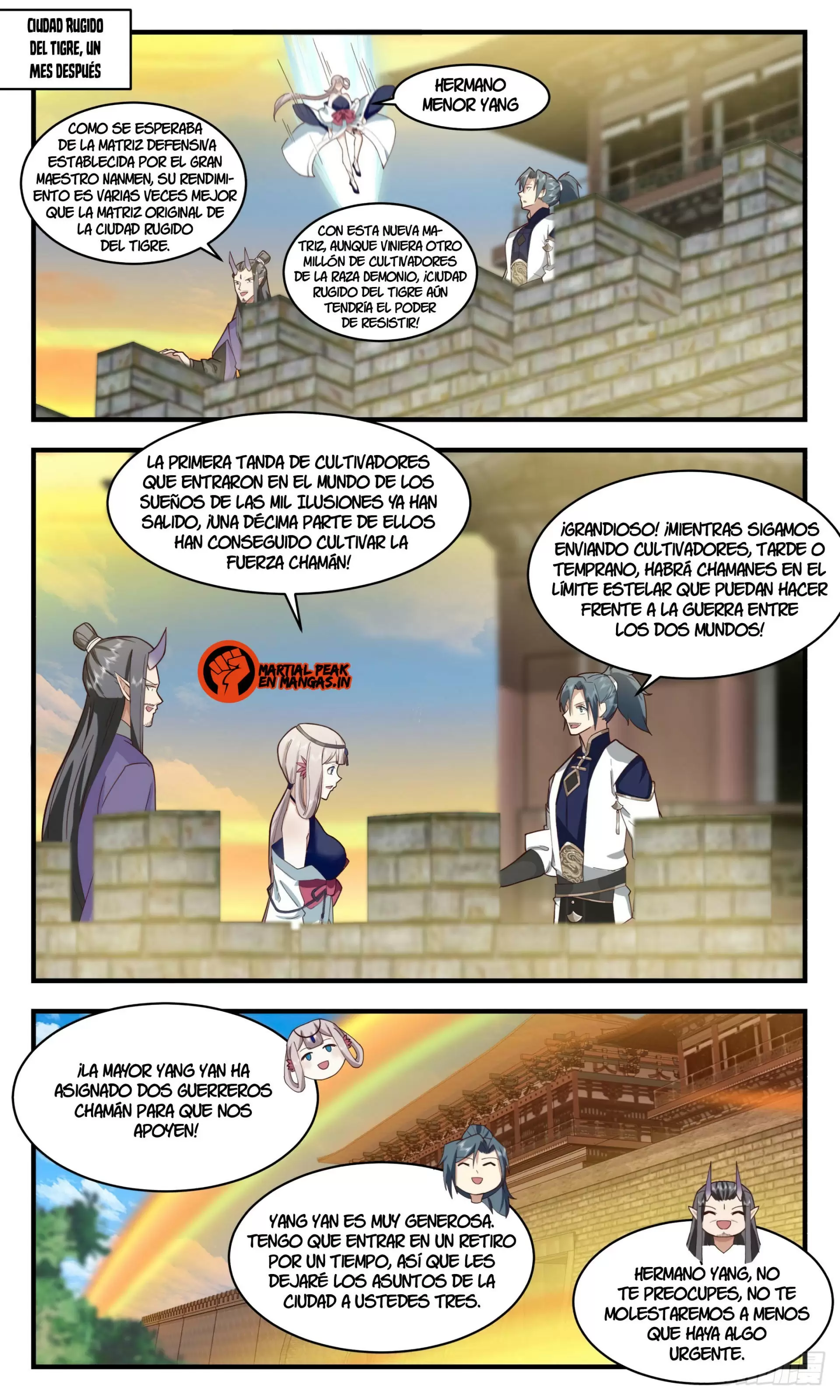 La Cumbre del Arte Marcial — Capítulo 2348 — 2