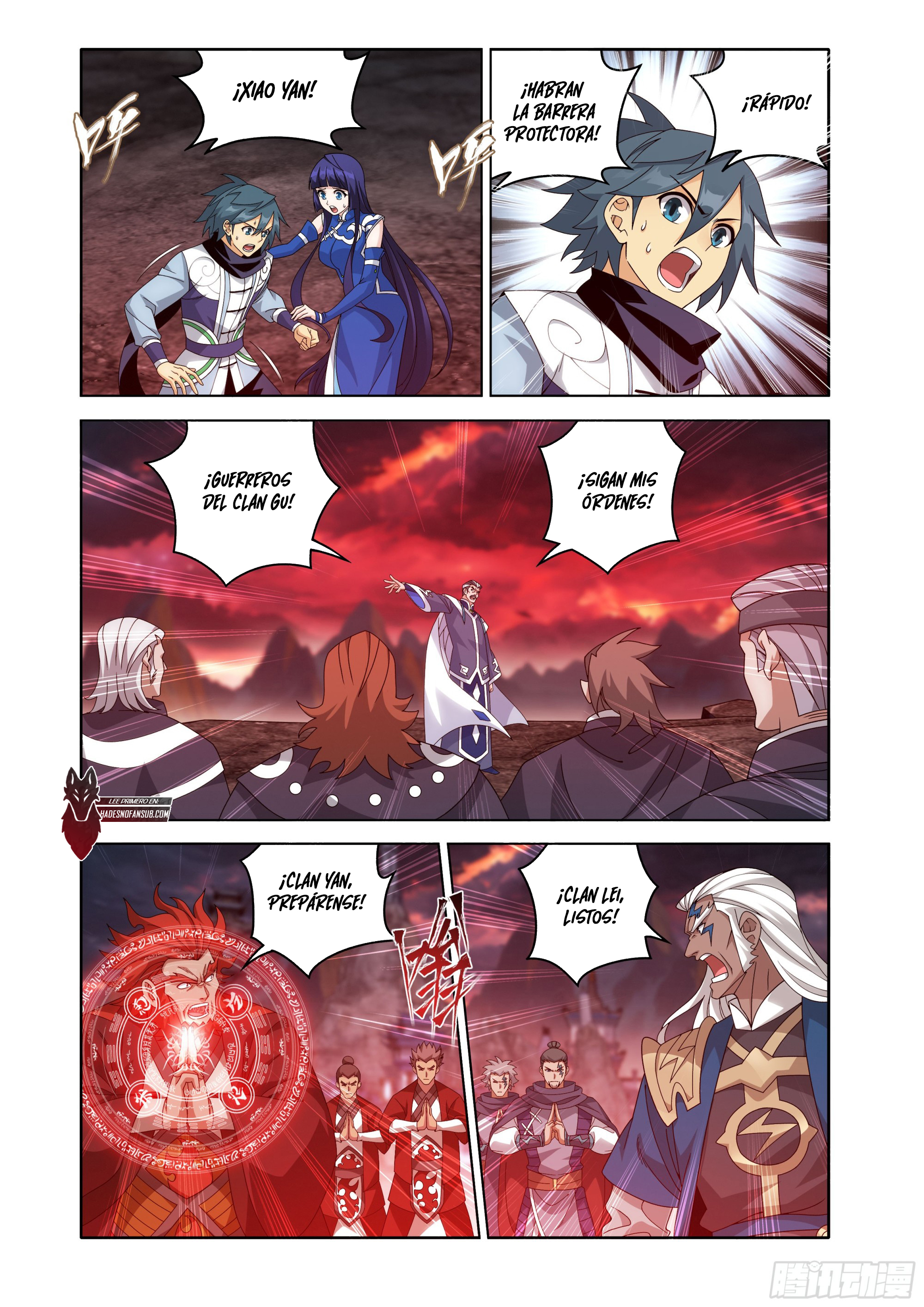 Rompiendo los Cielos en Combate — Capítulo 470 — 12