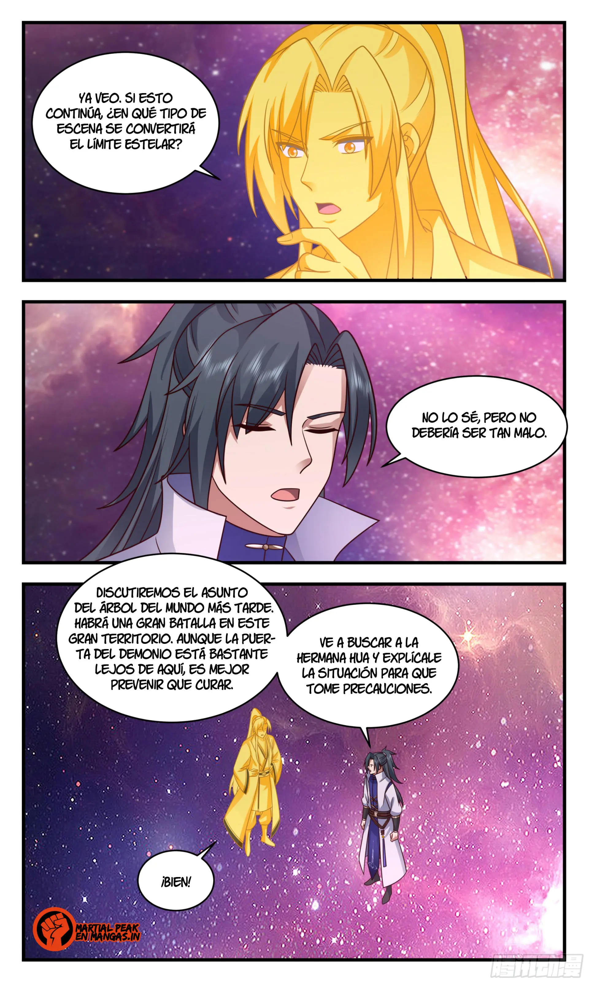 La Cumbre del Arte Marcial — Capítulo 2869 — 9
