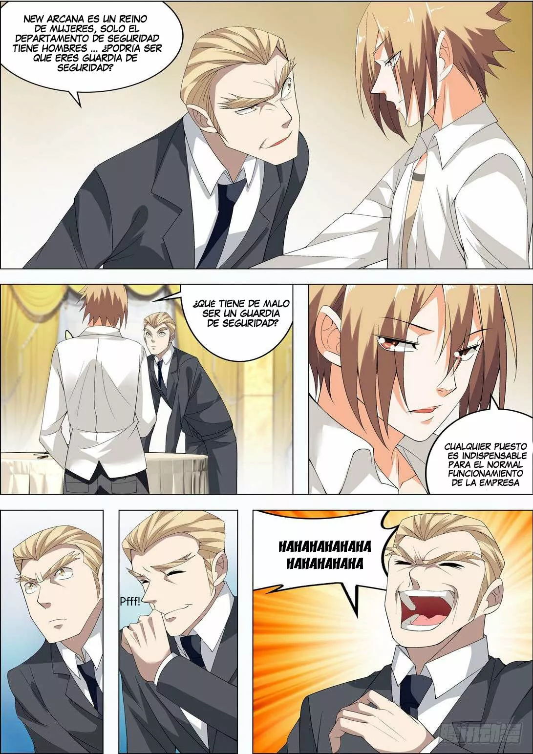 El Guardaespaldas de la Diosa — Capítulo 12 — 8