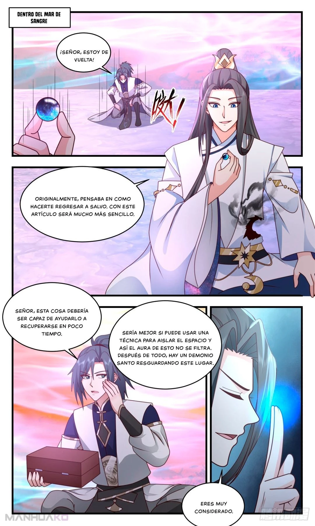 La Cumbre del Arte Marcial — Capítulo 2407 — 2