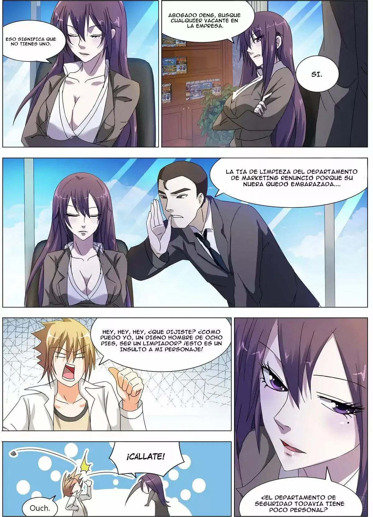 El Guardaespaldas de la Diosa — Capítulo 2 — 9