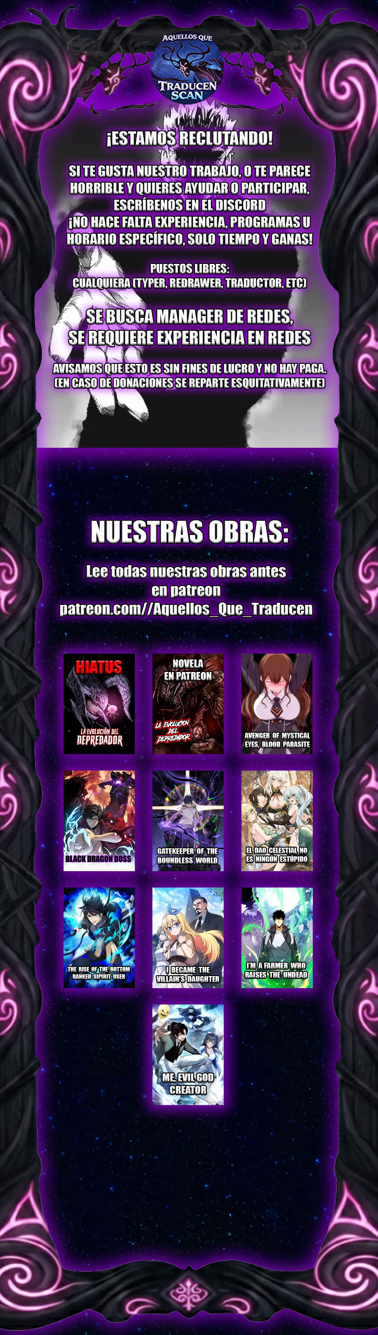 Yo, El Creador de Dioses Malignos — Capítulo 10 — 8