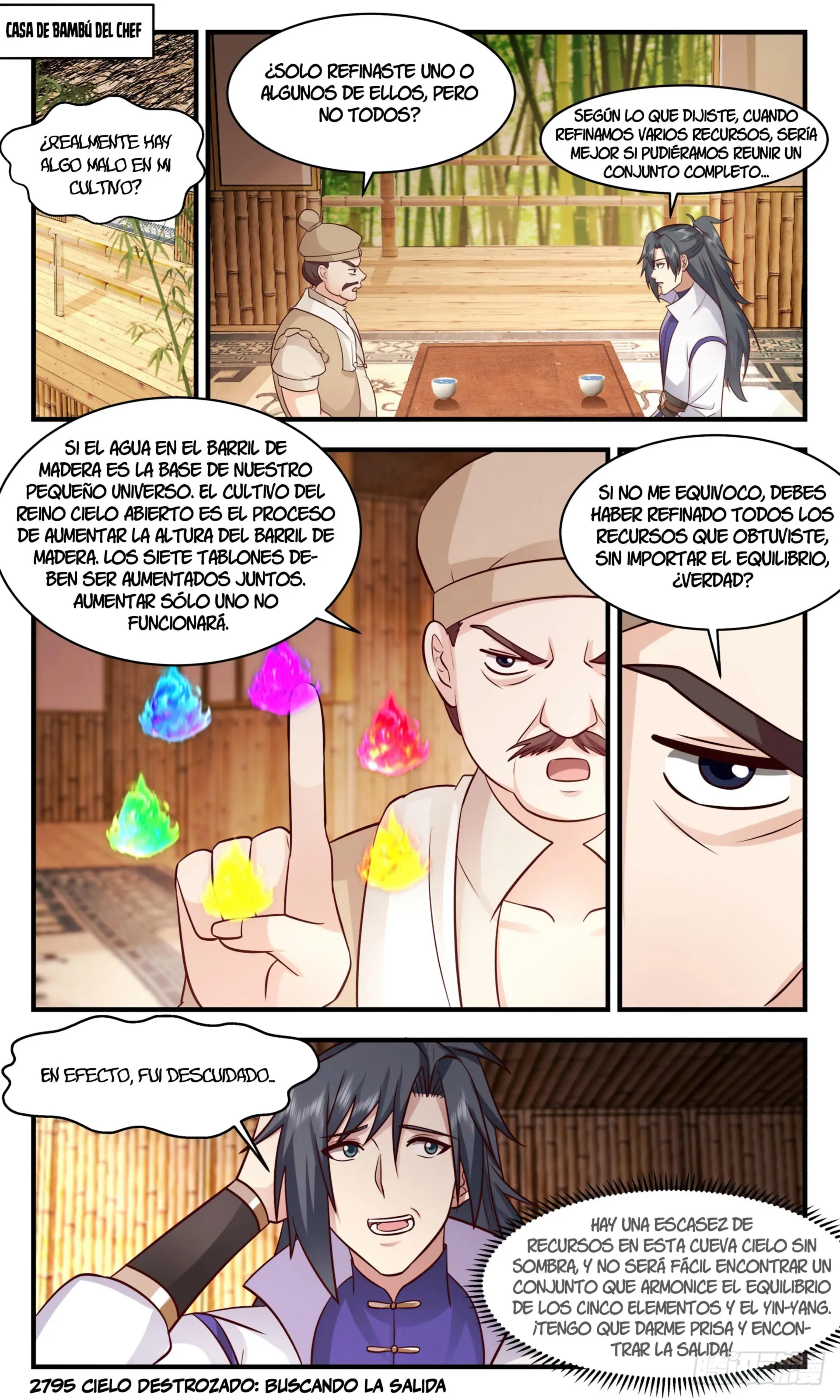 La Cumbre del Arte Marcial — Capítulo 2795 — 2