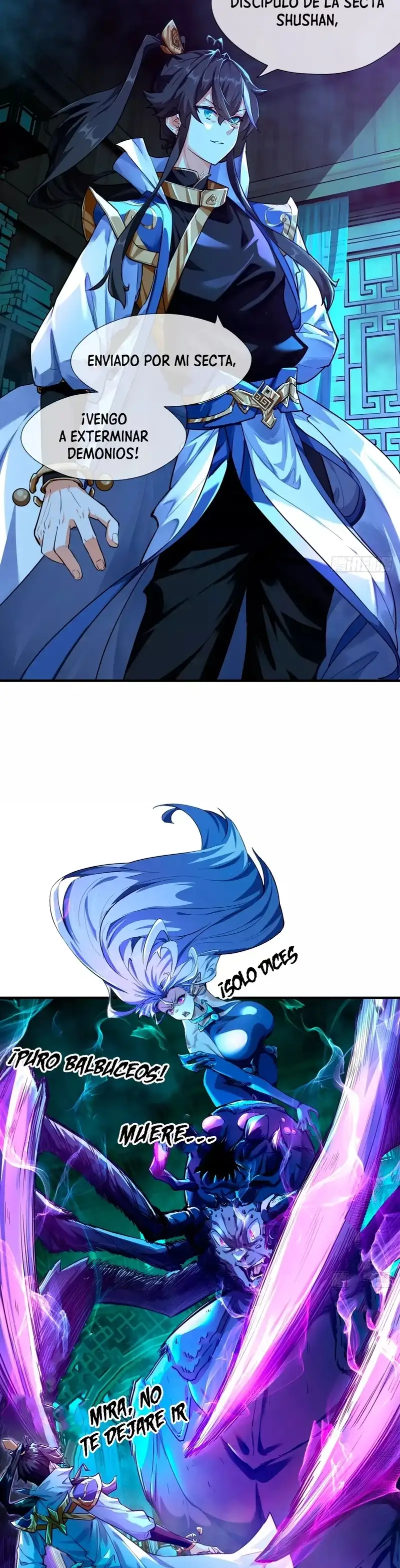 ¡Por favor mata al demonio! ¡Joven maestro! —  Capítulo 2 — 2