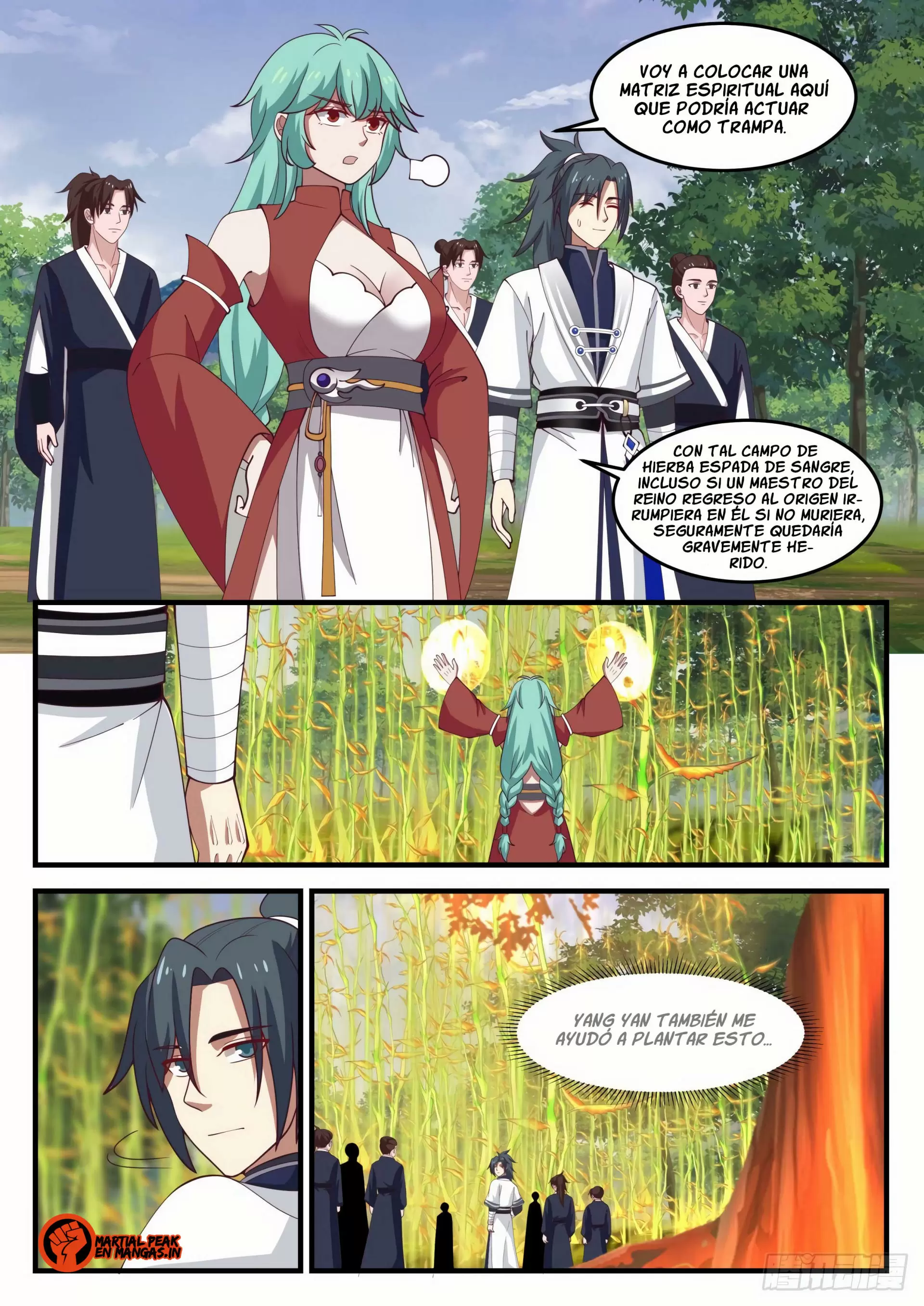 La Cumbre del Arte Marcial — Capítulo 1162 — 10