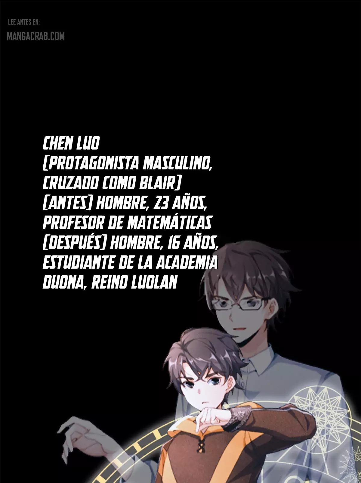 Mi Senpai Sabe Usar Magia — Capítulo 0 — 2