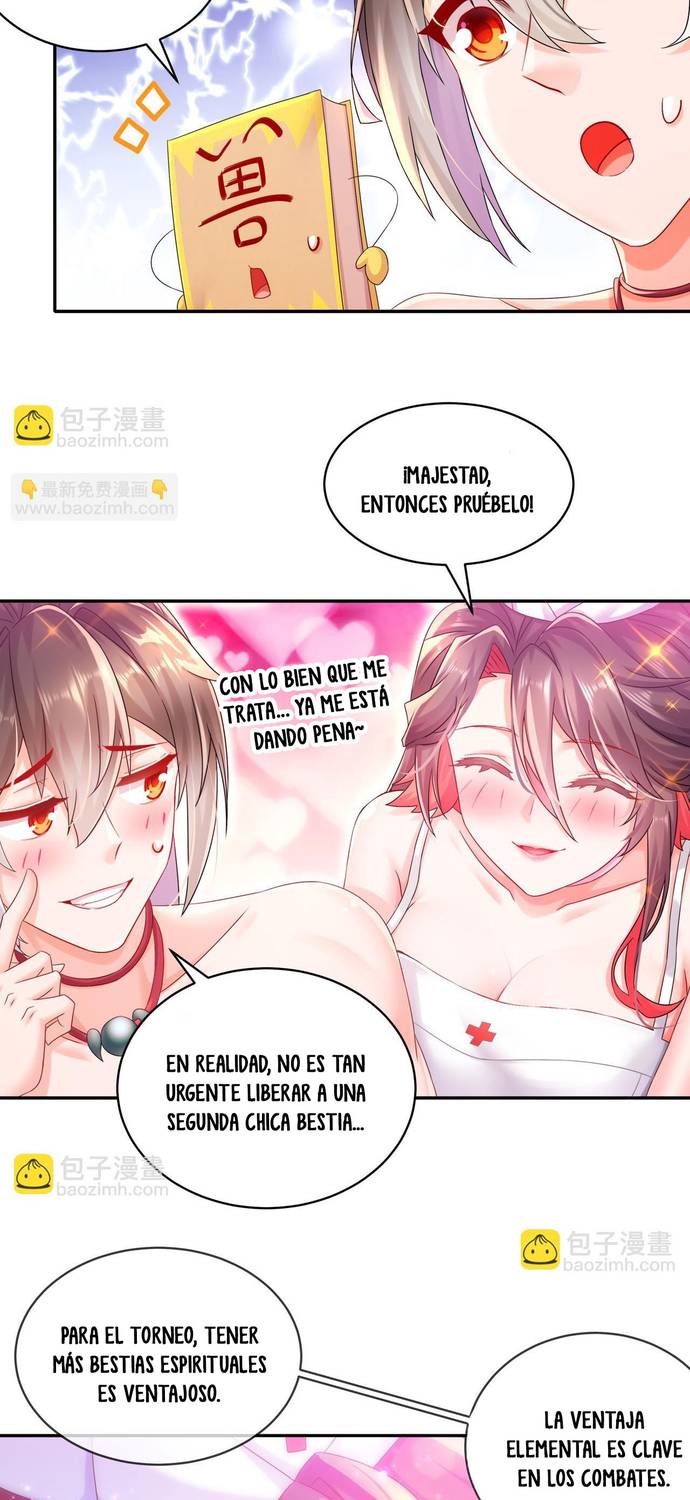 Cultivo Dual con mi HAREM de Bellezas Inmortales — Capítulo 14 — 16