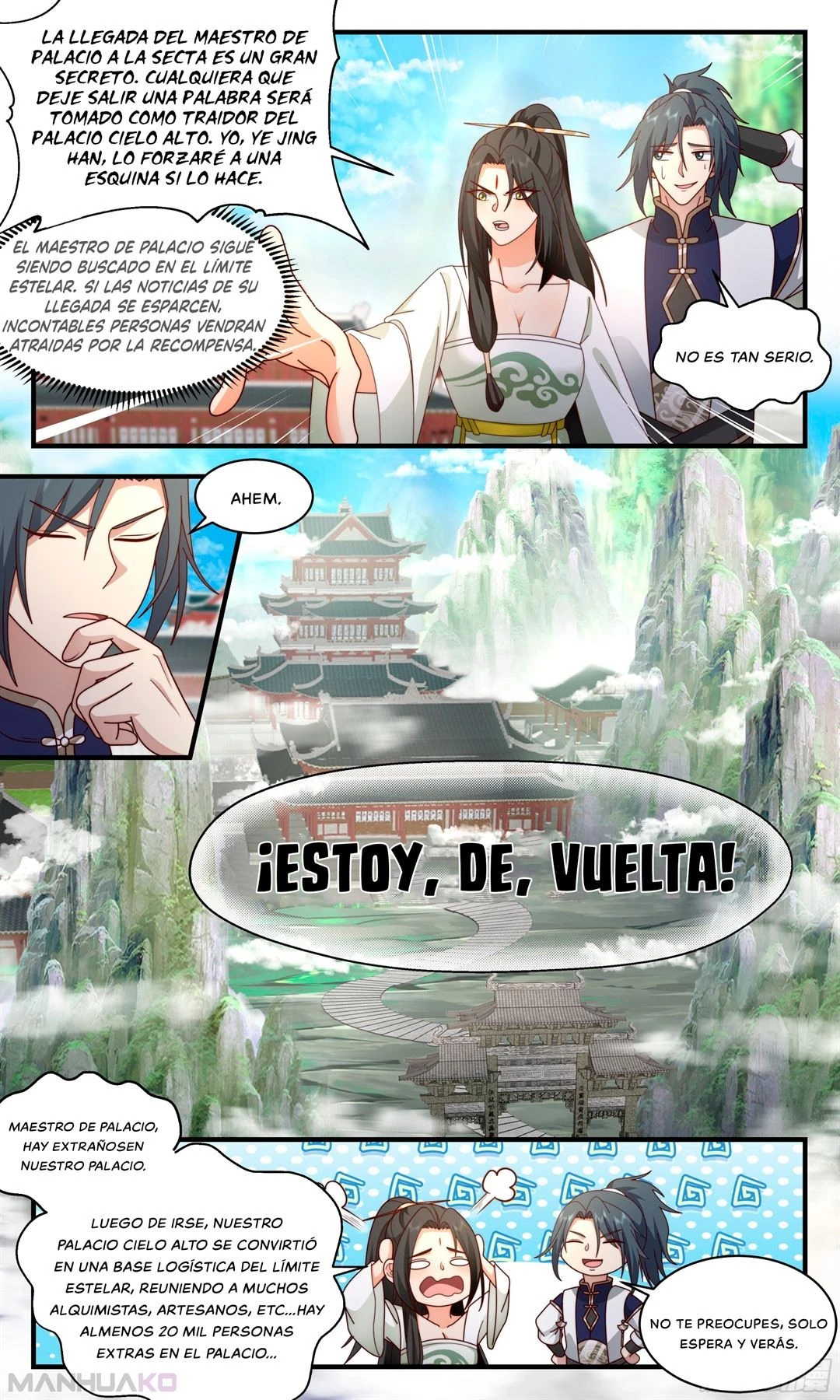 La Cumbre del Arte Marcial — Capítulo 2468 — 8