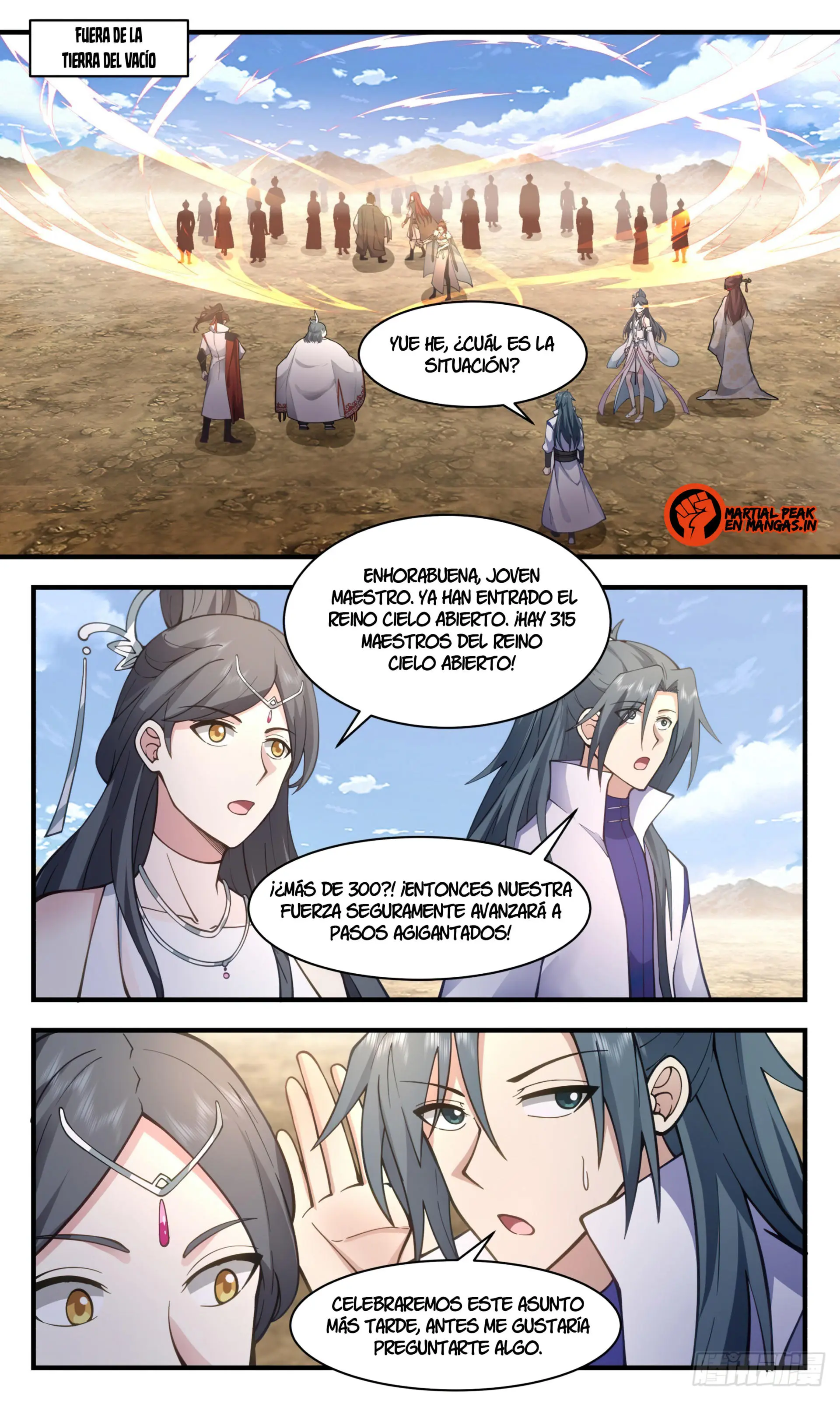 La Cumbre del Arte Marcial — Capítulo 2760 — 3